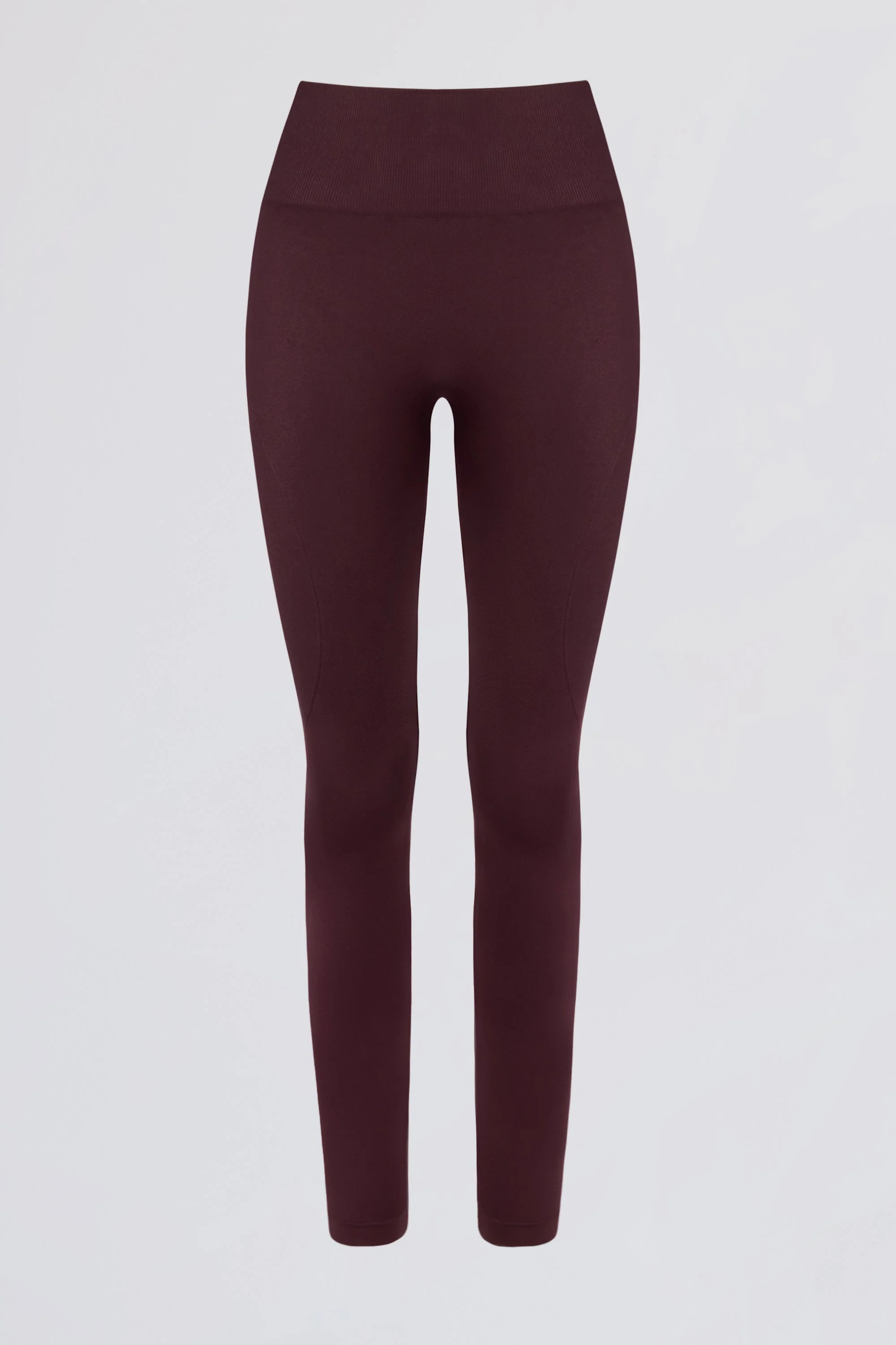 Super Sculpt Seamless High-Waist Leggings in Burgundy