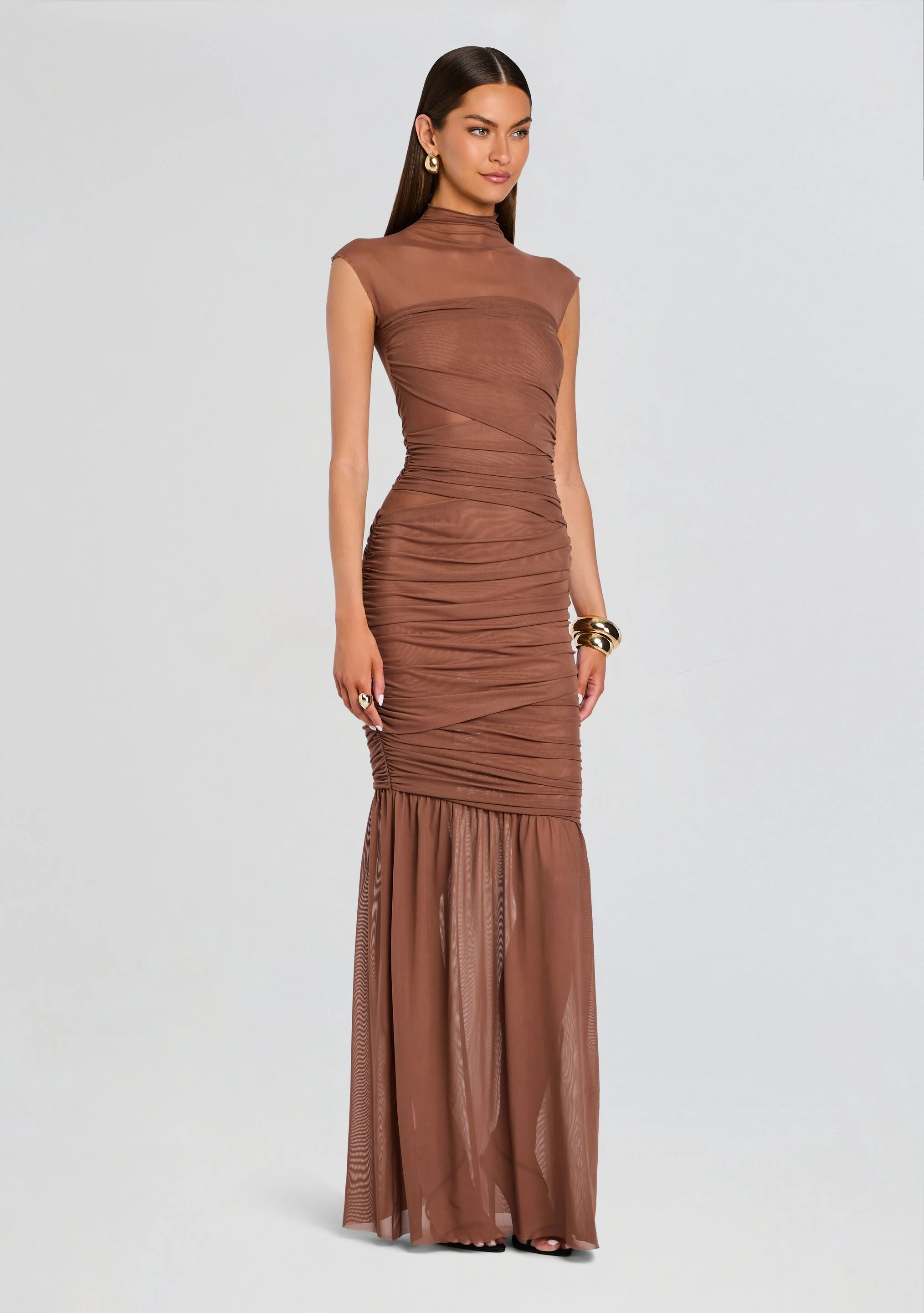 Rosie Mesh Dress - FASHION NOB