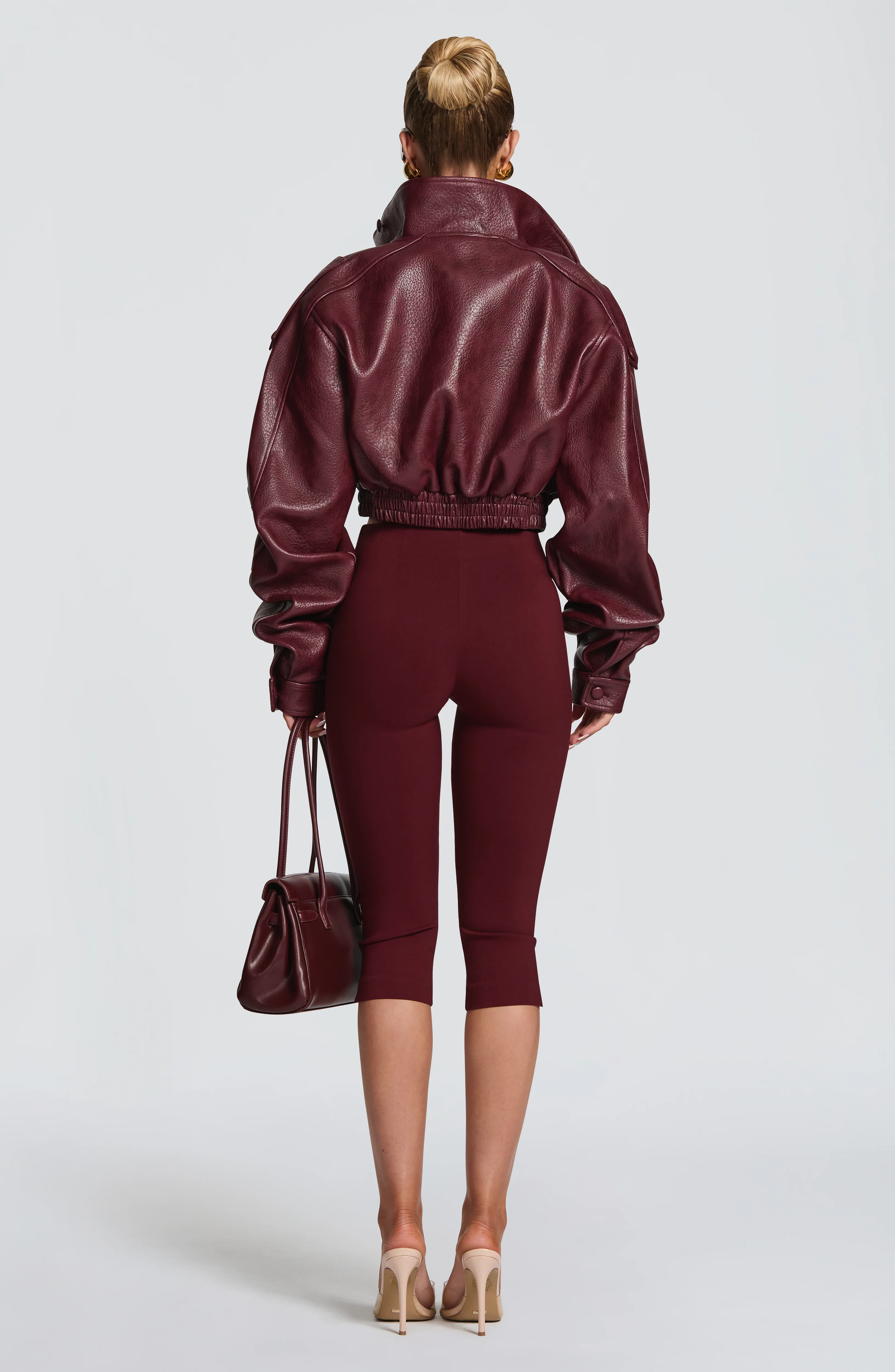 Bailey Jacket - Cherry Lacquer
