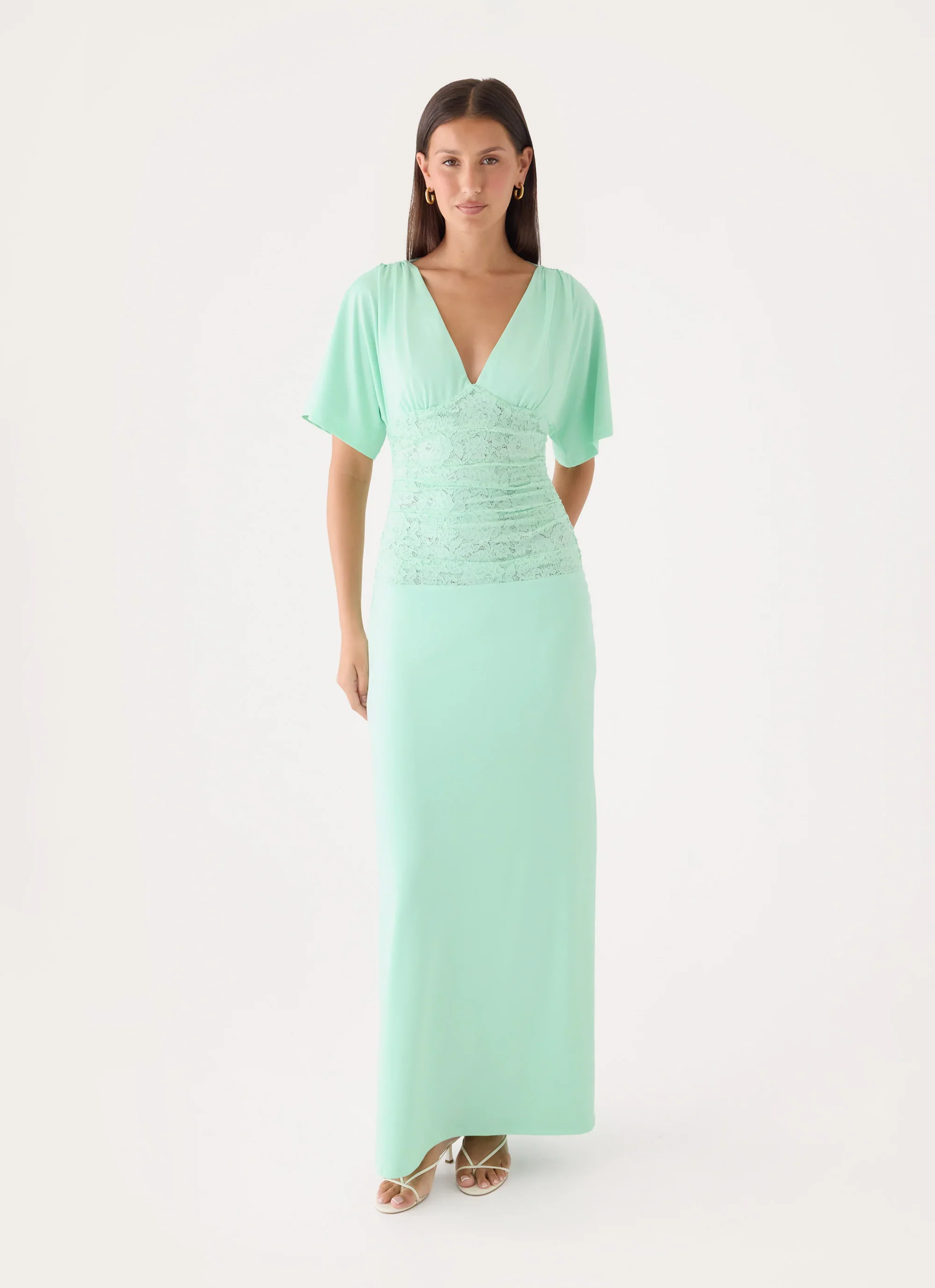 Comes To You Maxi Dress - Misty Jade