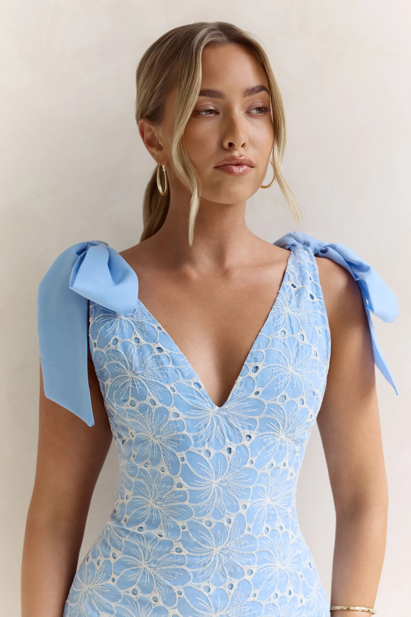Daydreamers Mini Dress Blue - luluinthesky