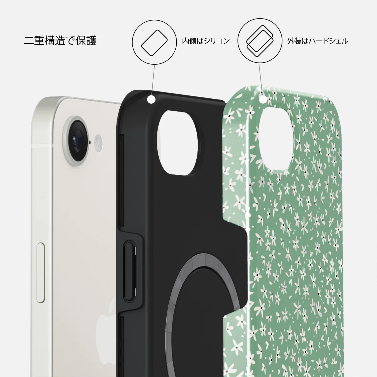 Lush Meadows - iPhone 17e ケース