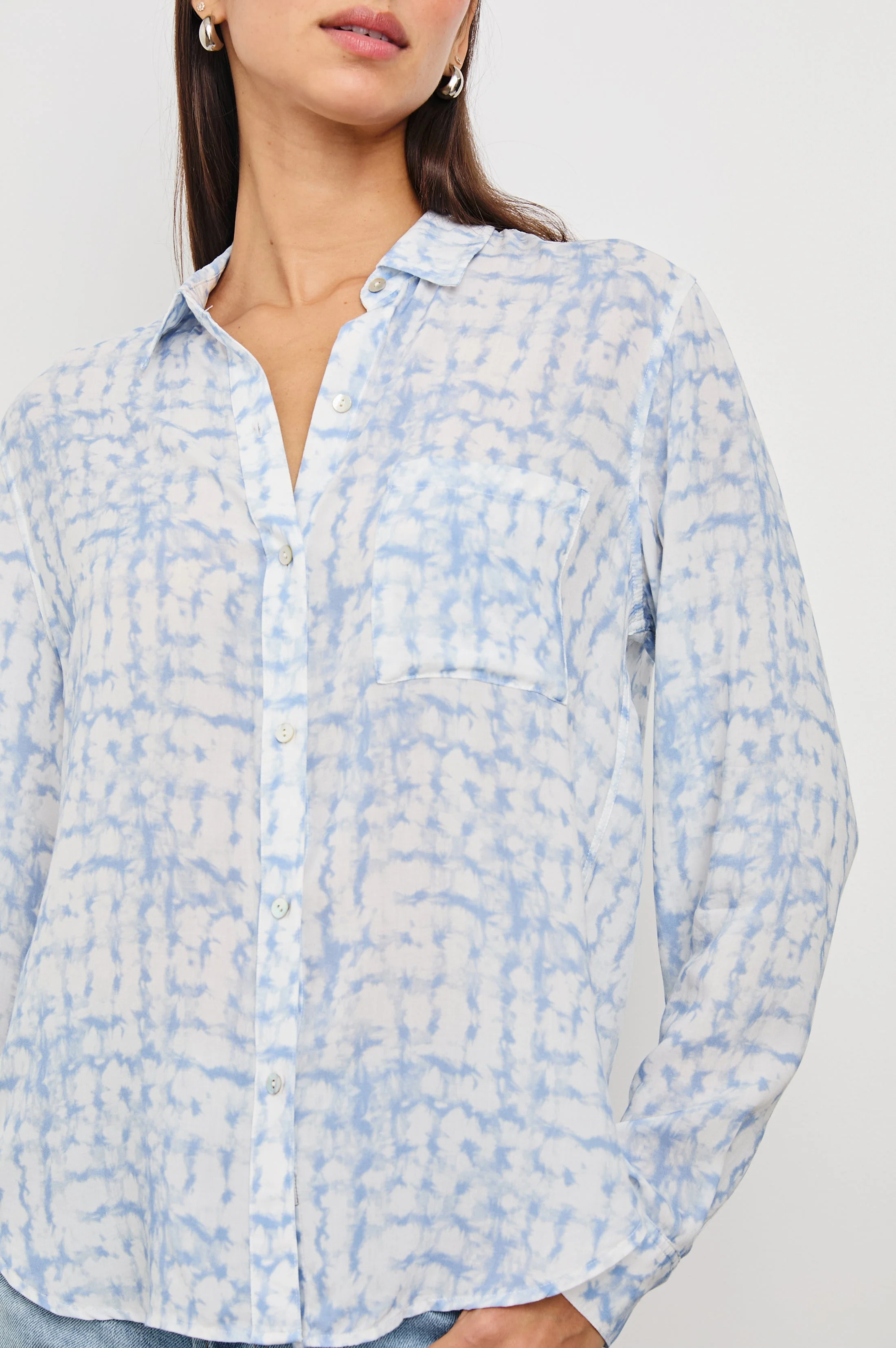 Josephine Shirt - Diffused Plaid