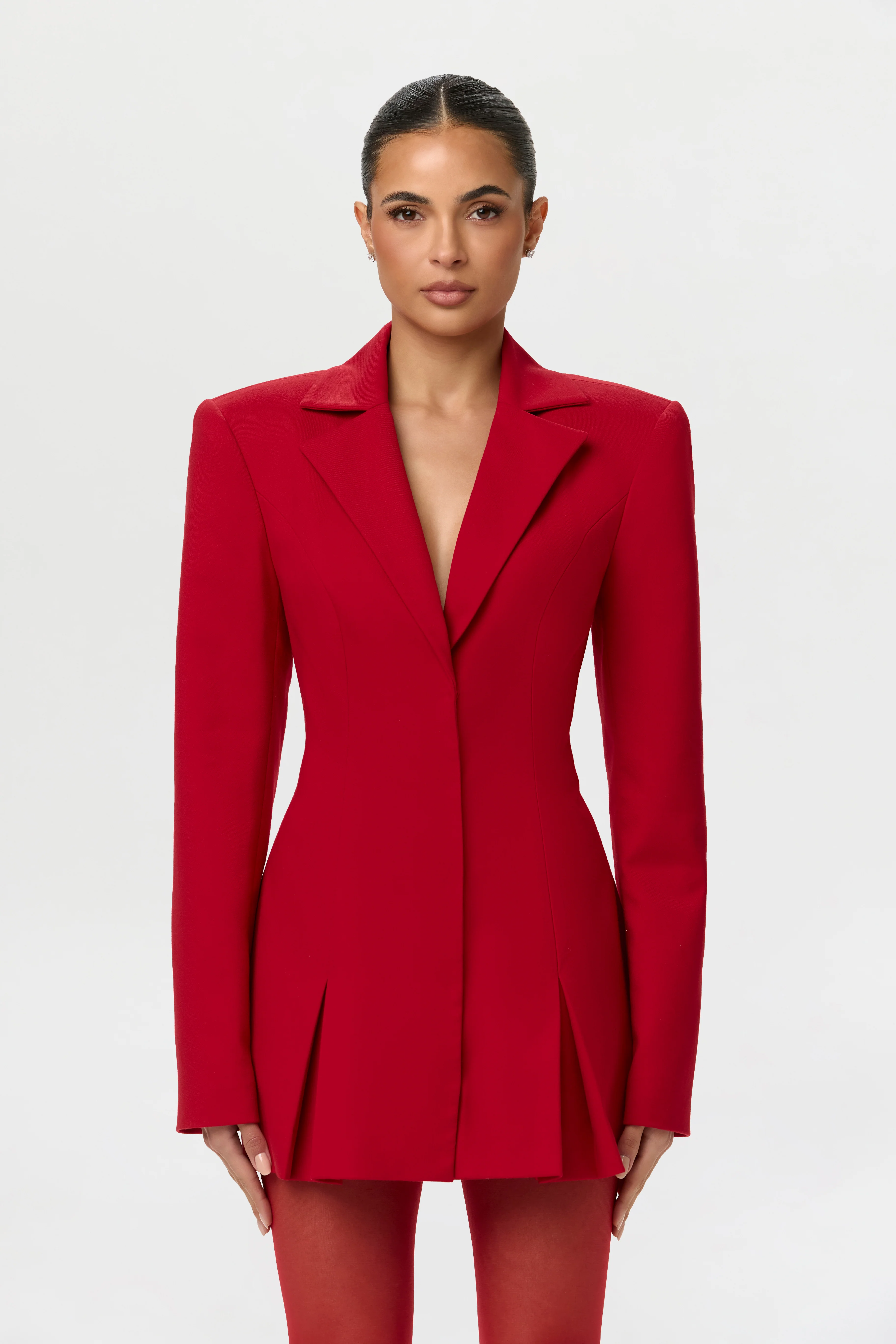 Suiting Blazer Mini Dress