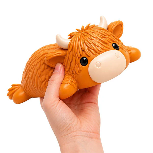 The Big Squij Slow-Rise Squishy Fidget Toy (1pc) Highland Cow