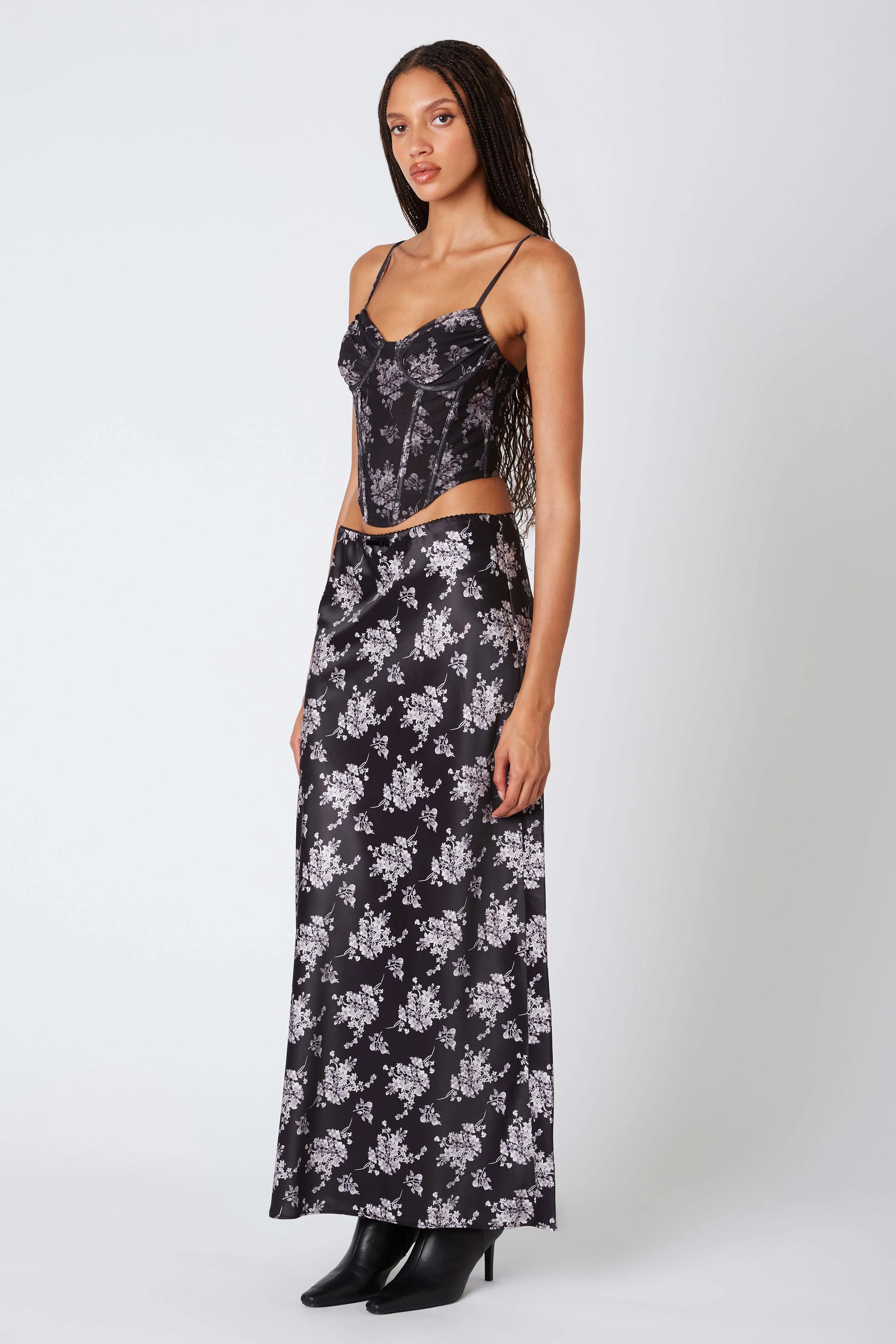 Floral Maxi Skirt