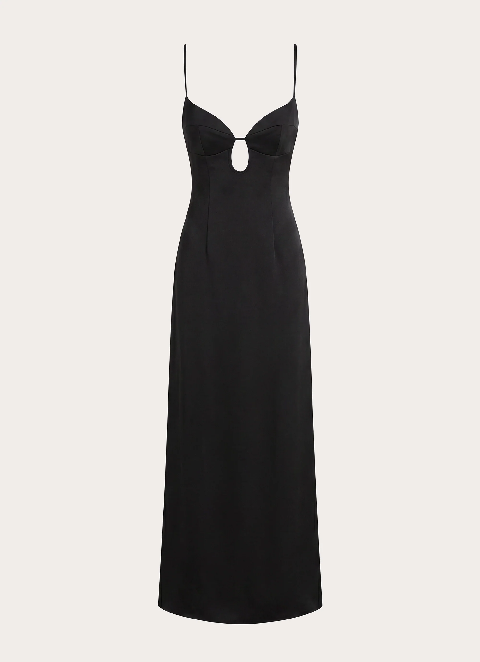 Kindall Maxi Dress - Black - luluinthesky