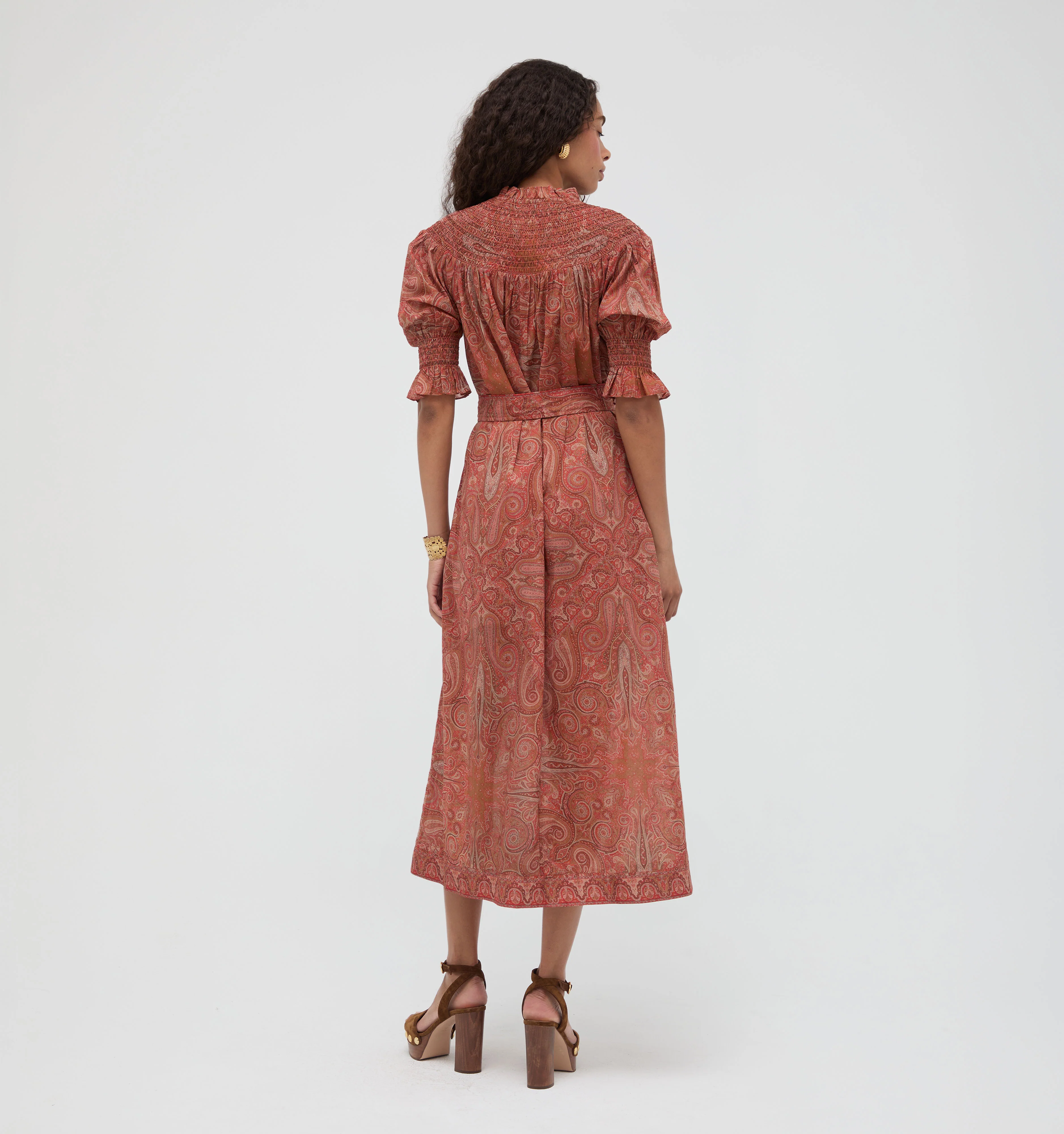 The Zinnia Maxi Dress -  Cypress Paisley