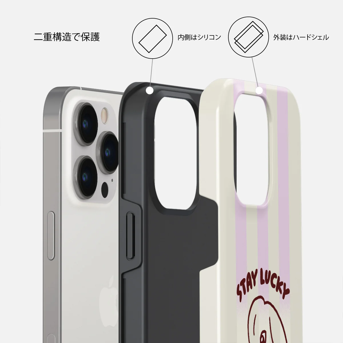 Stay Lucky - iPhone 13 Pro Max ケース