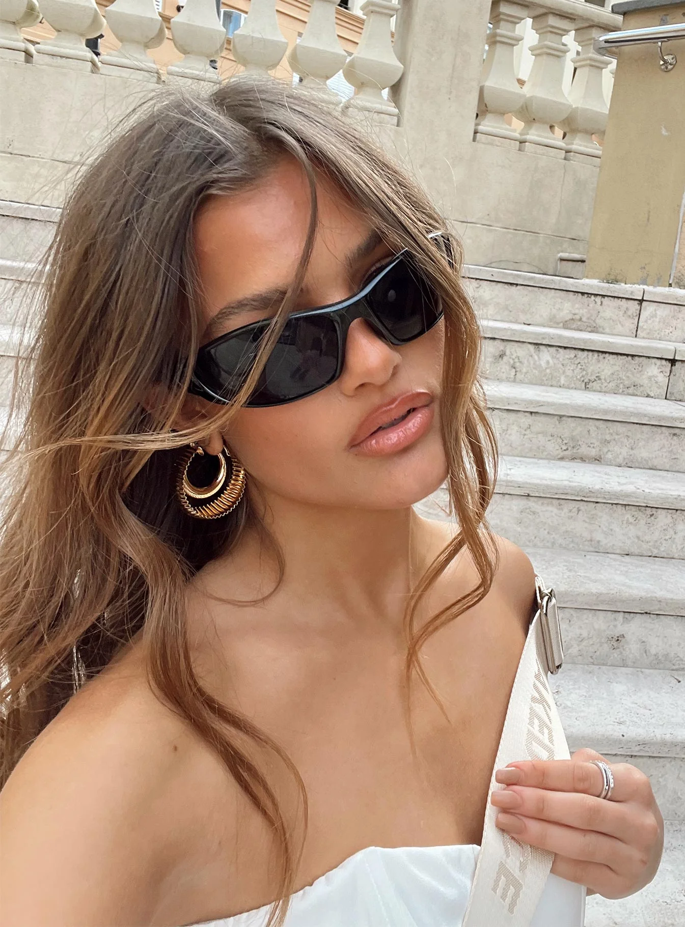 Rave On Sunglasses Black