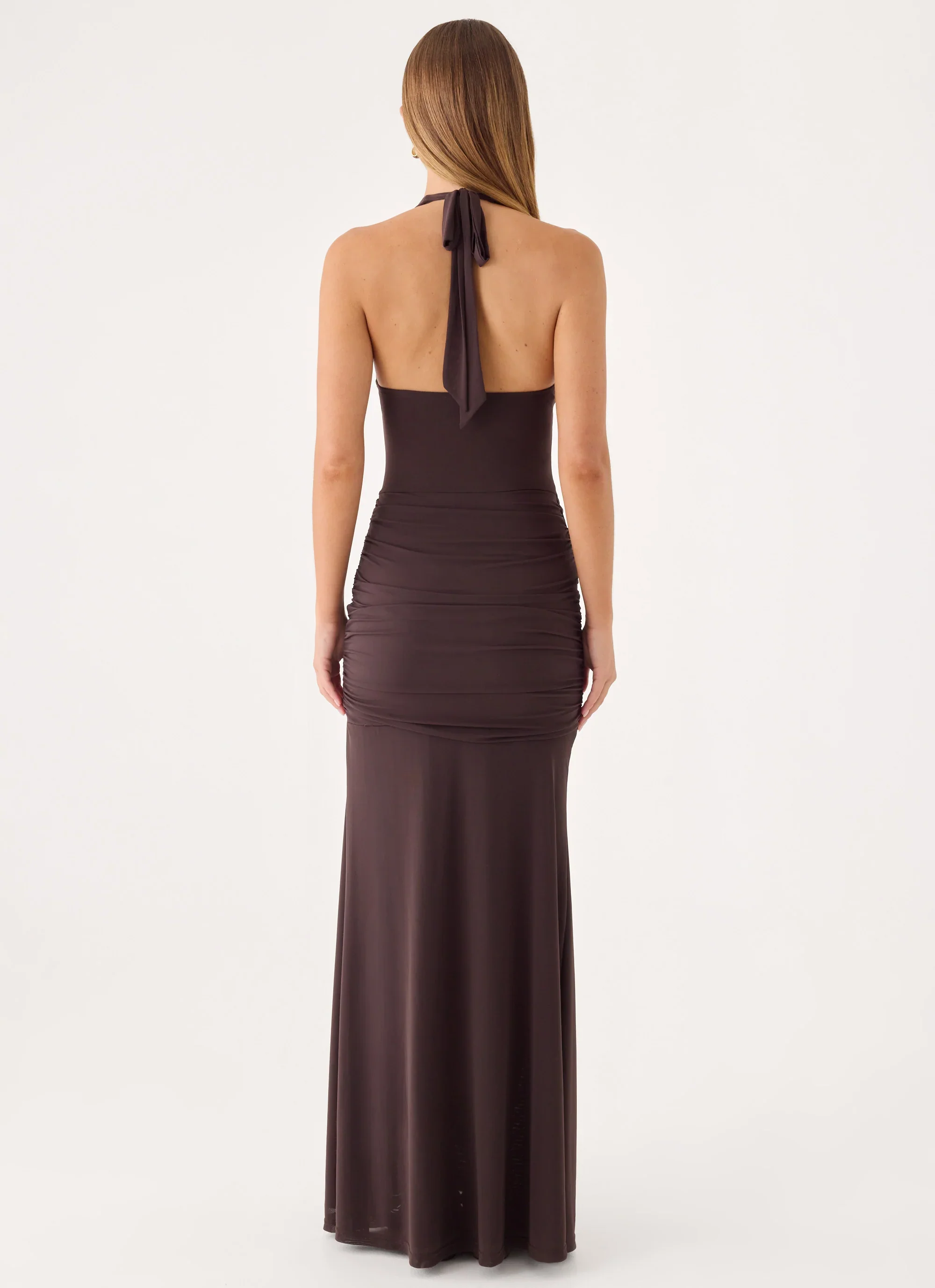 Myrhee Maxi Dress - Chocolate