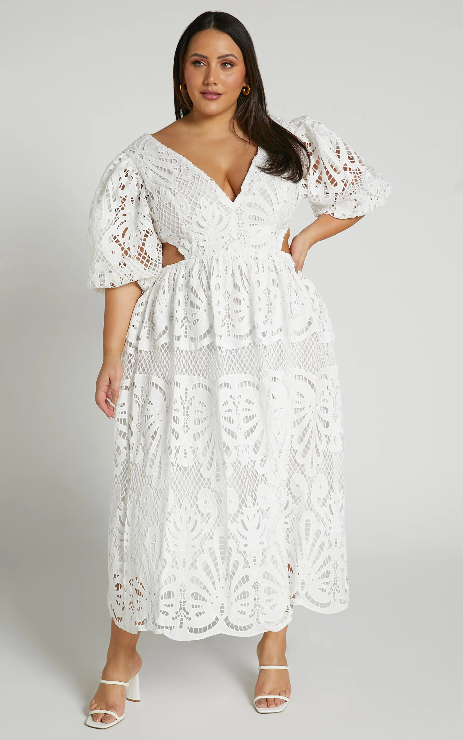 Anieshaya Midi Dress