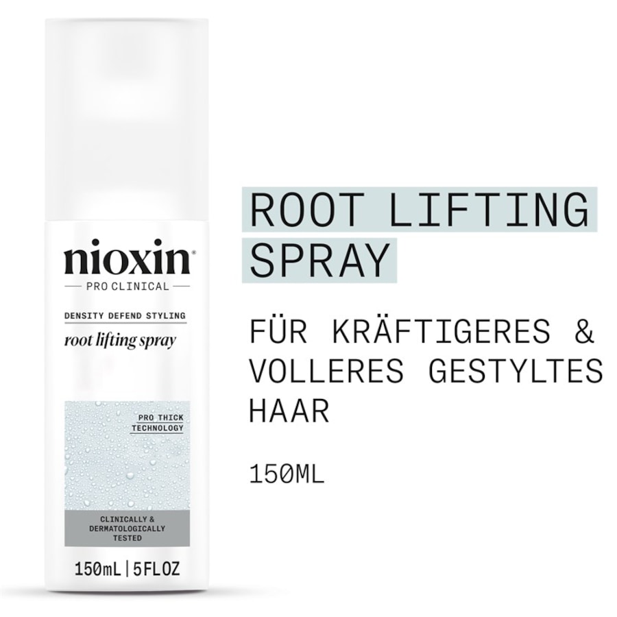 Nioxin Pełniejsze i mocniejsze włosy Spray pogrubiający korzenie