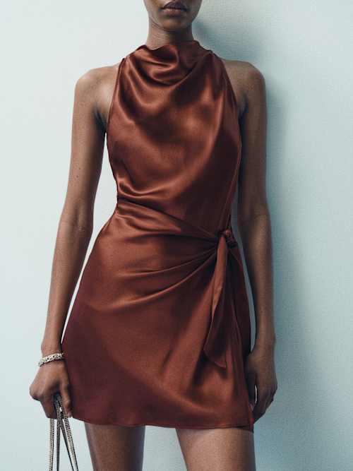 Stelliana Silk Dress