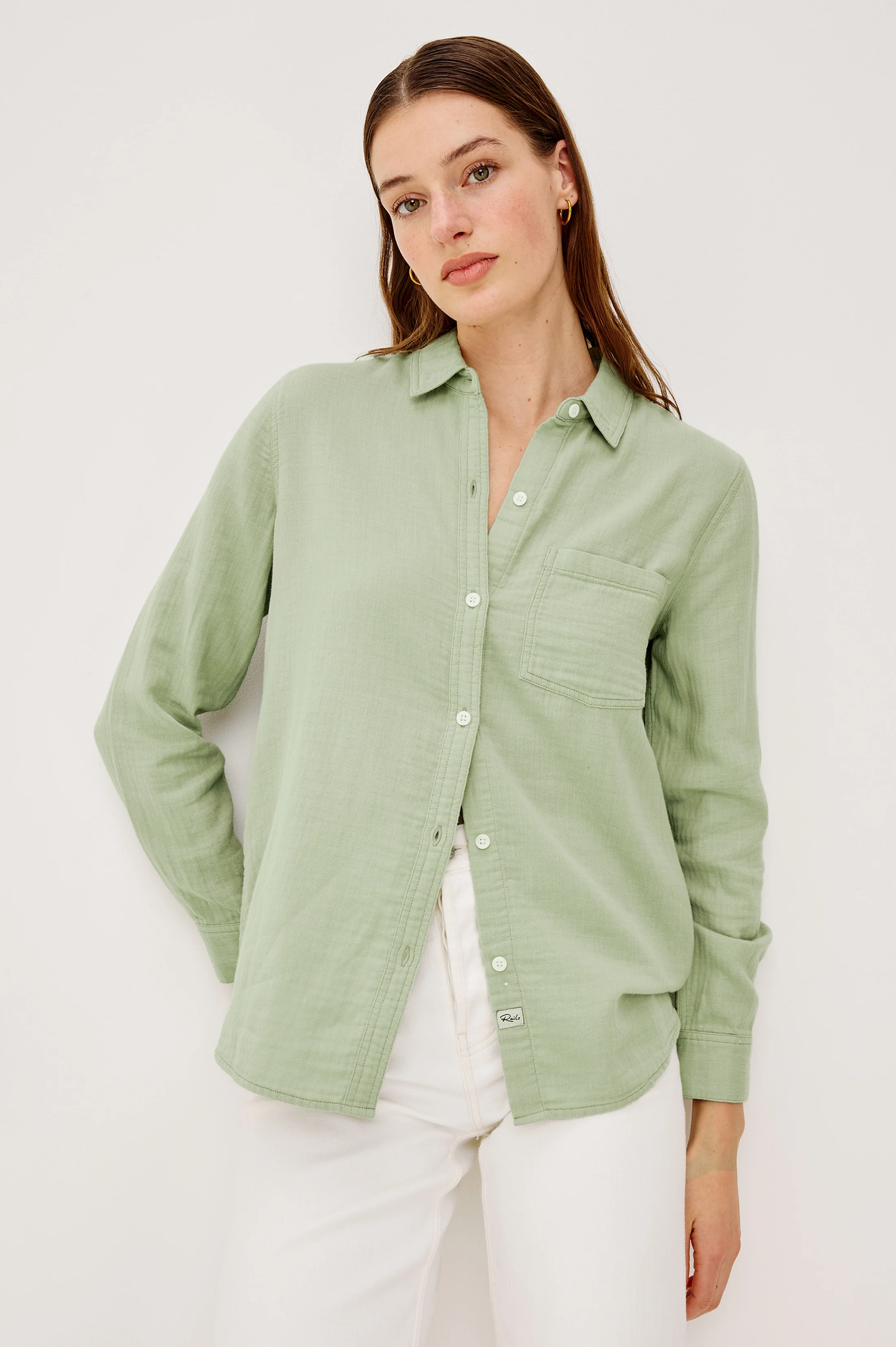 Freeman Shirt - Vintage Sage