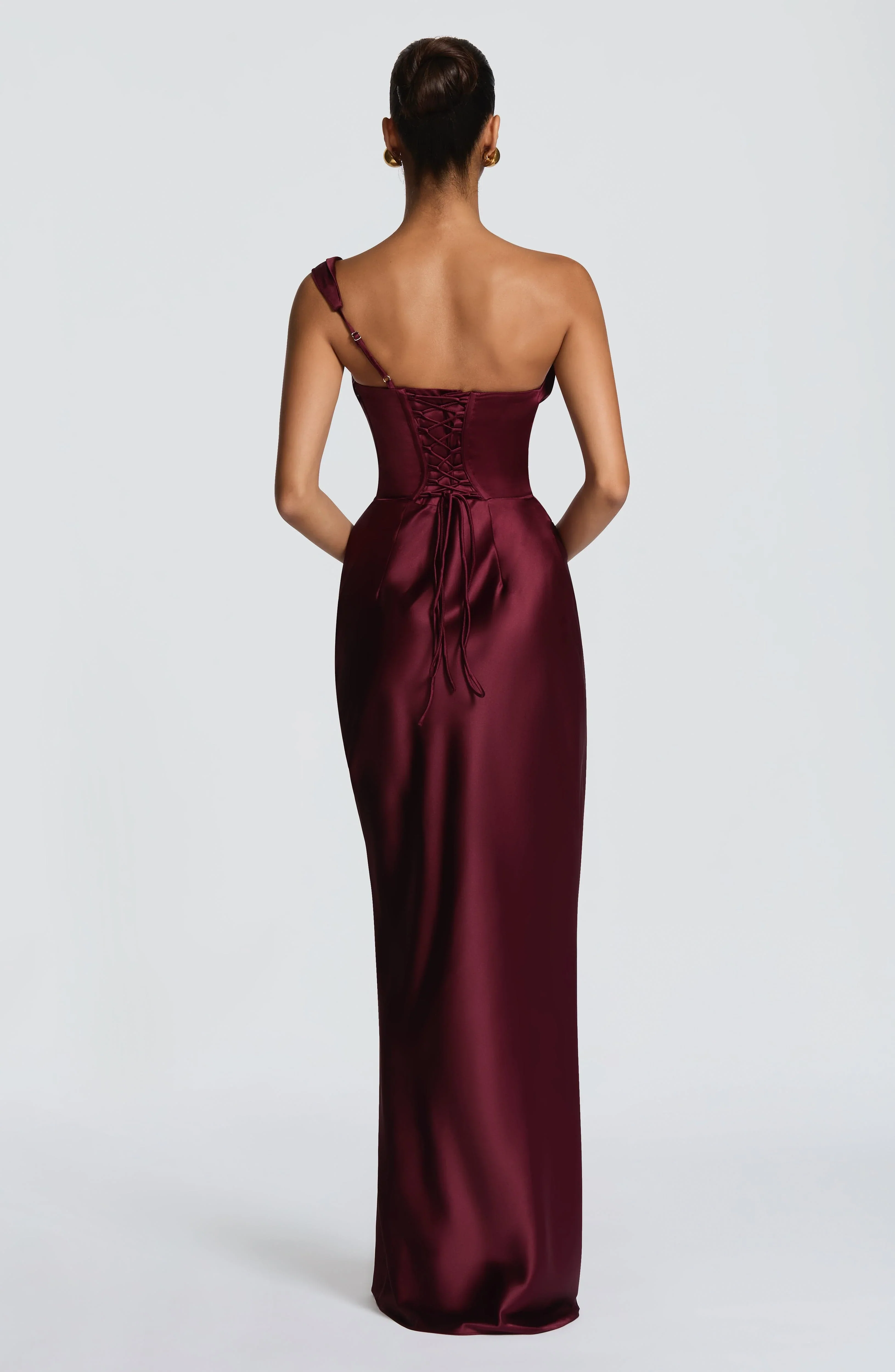 Thalassa Maxi Dress - Cherry Lacquer