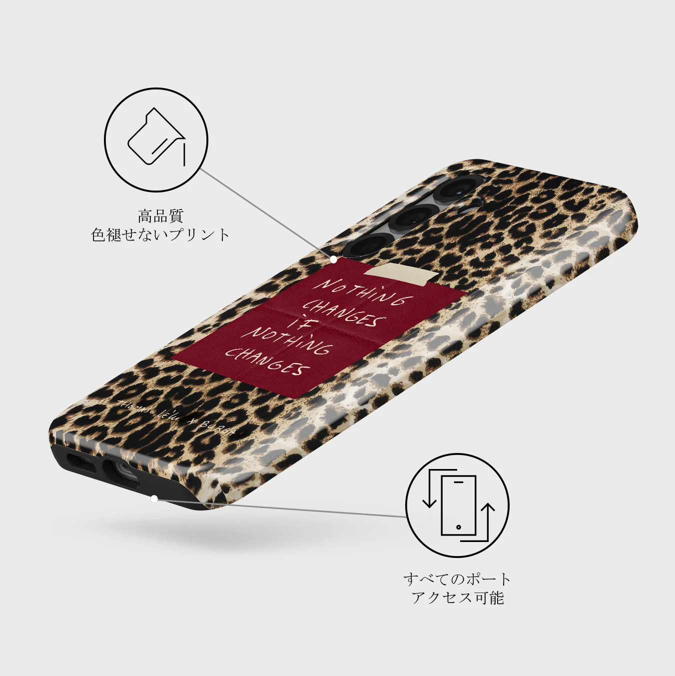 Nothing Changes - Samsung Galaxy S25 Plus ケース