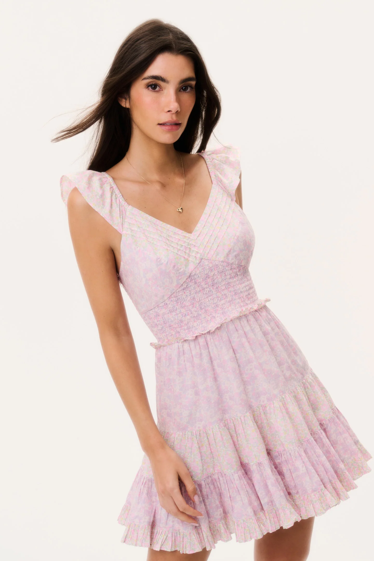 Made With Liberty Fabrics Preseline Mini Dress
