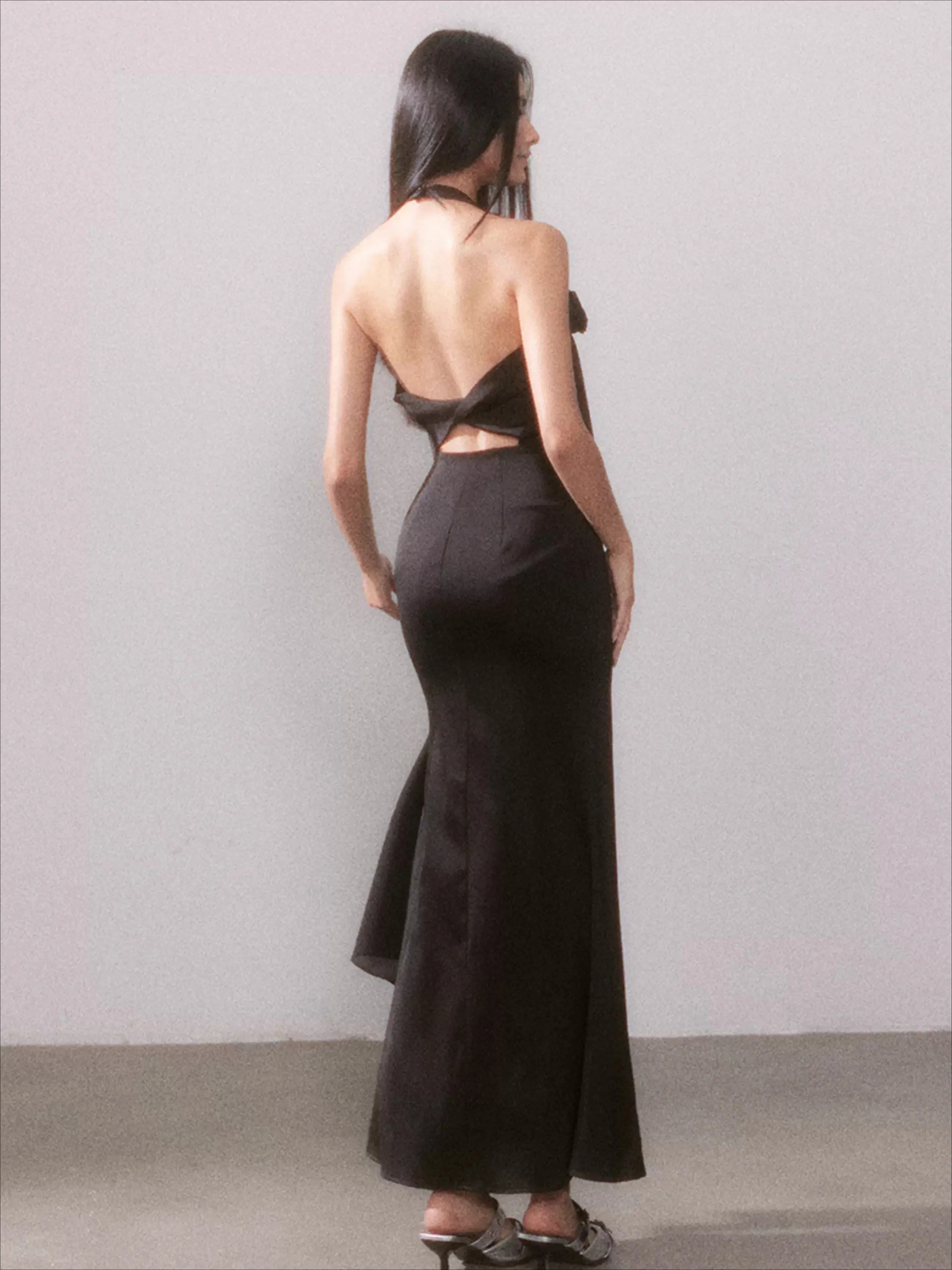 Tyndall Muse Satin Glow Maxi Dress
