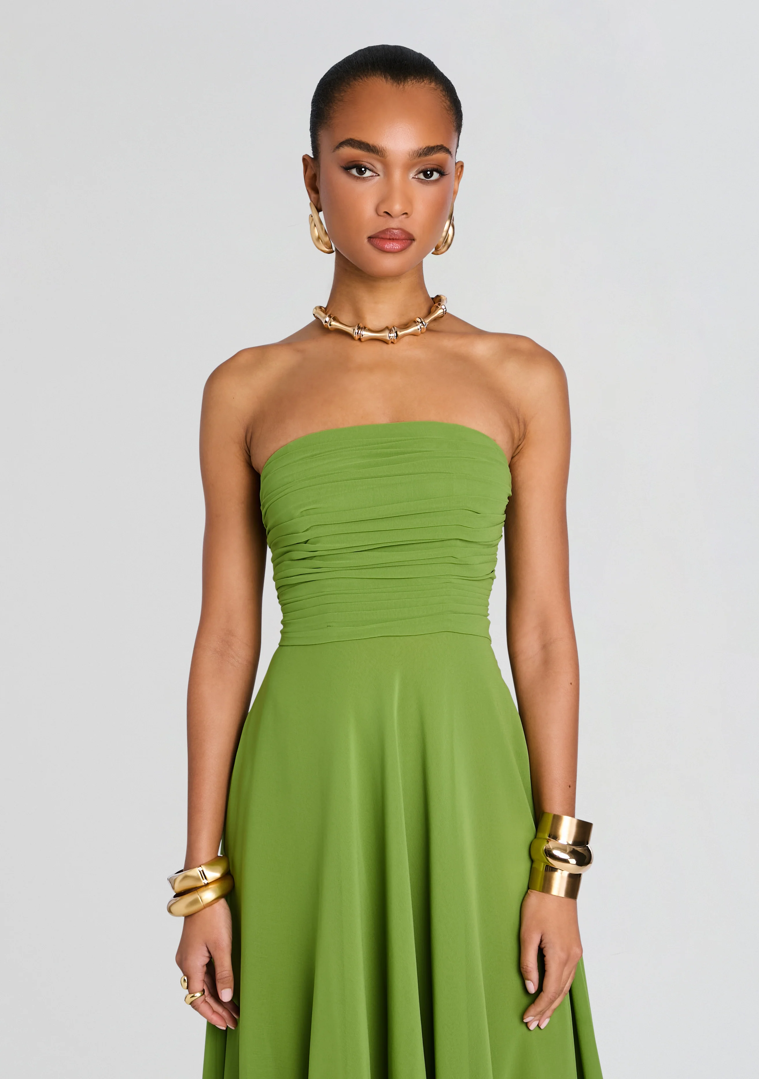 Louisa Chiffon Dress - luluinthesky