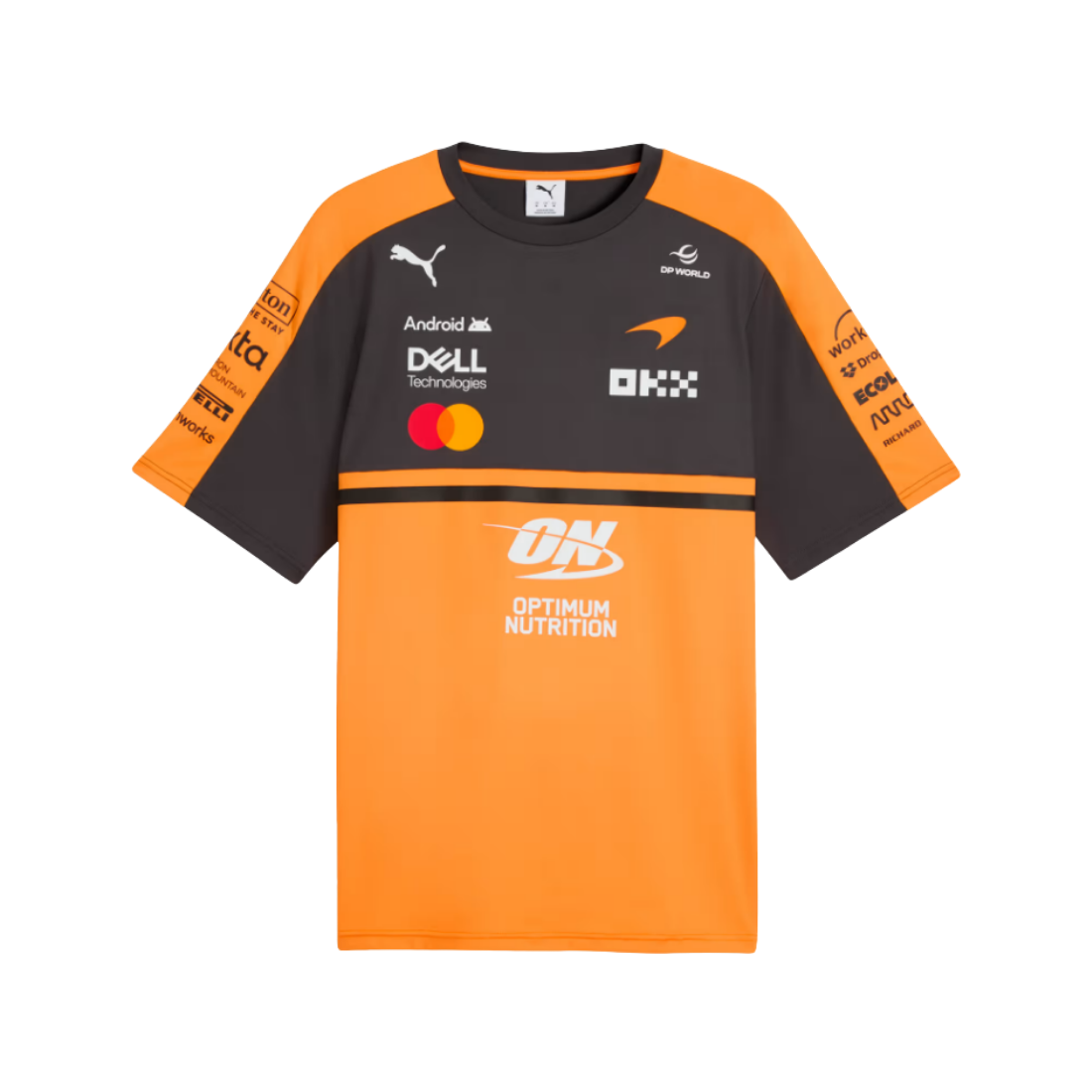 PUMA Mclaren Tee Men Replica Jersey Orange 713952 01