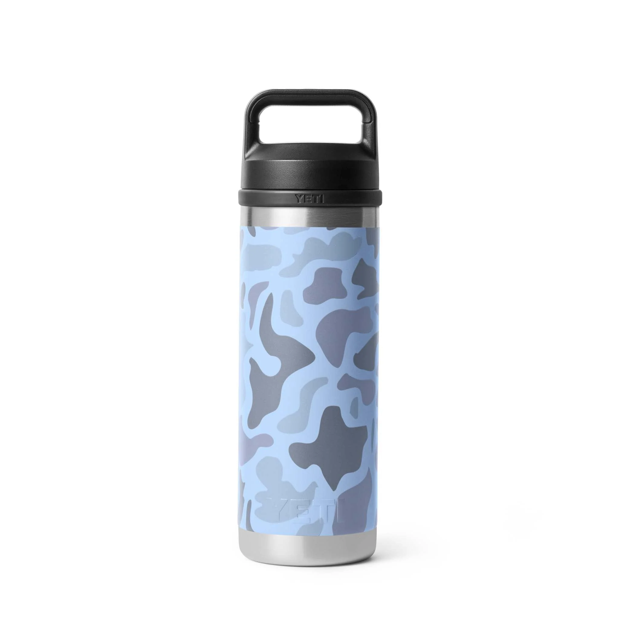 YETI Blue Camo Rambler 18oz Chug Bottle - luluinthesky
