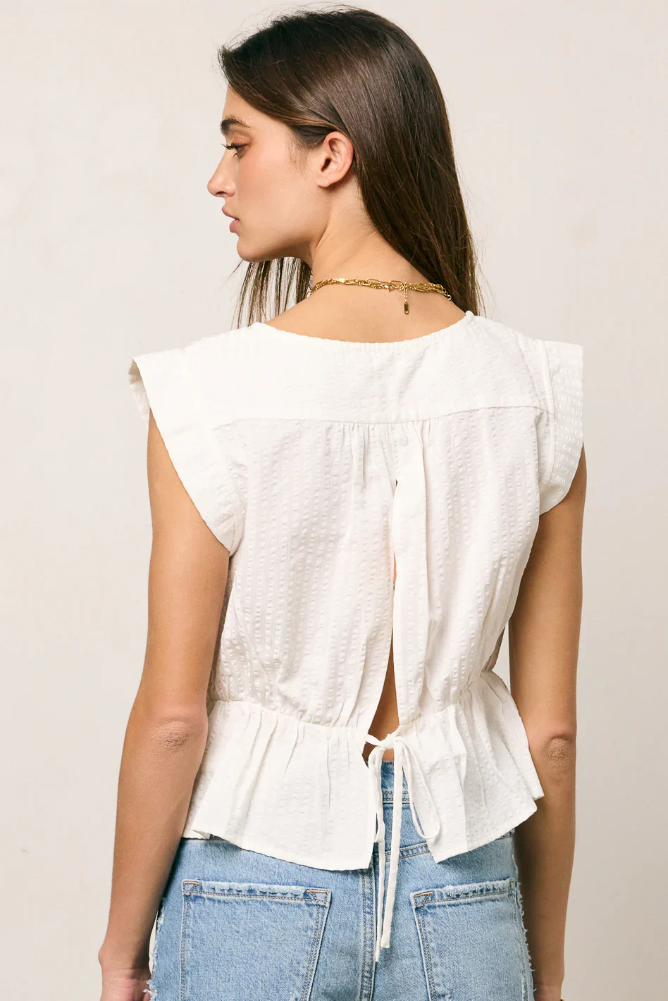 Nori Button Front Blouse