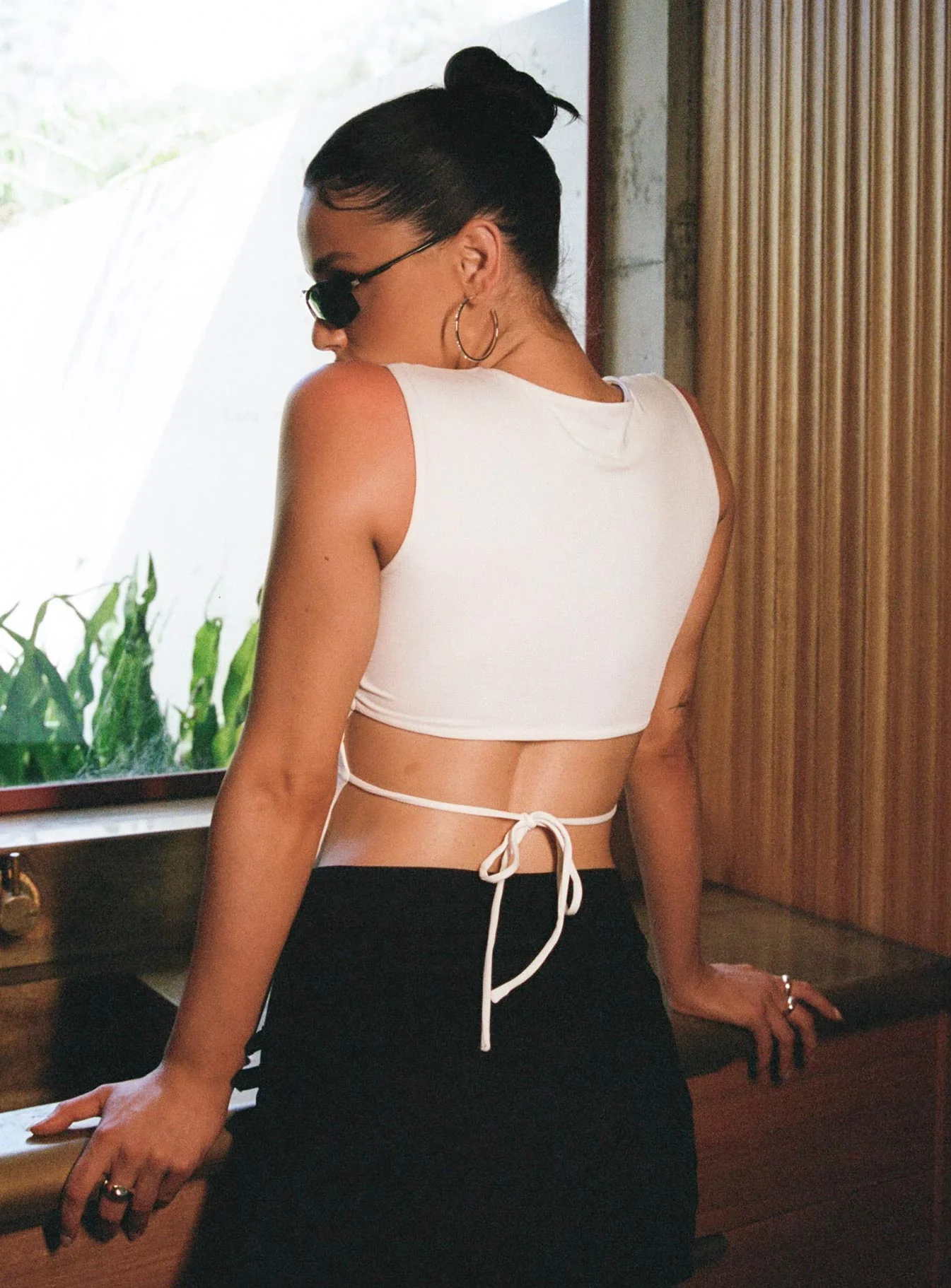 Uzo Top White