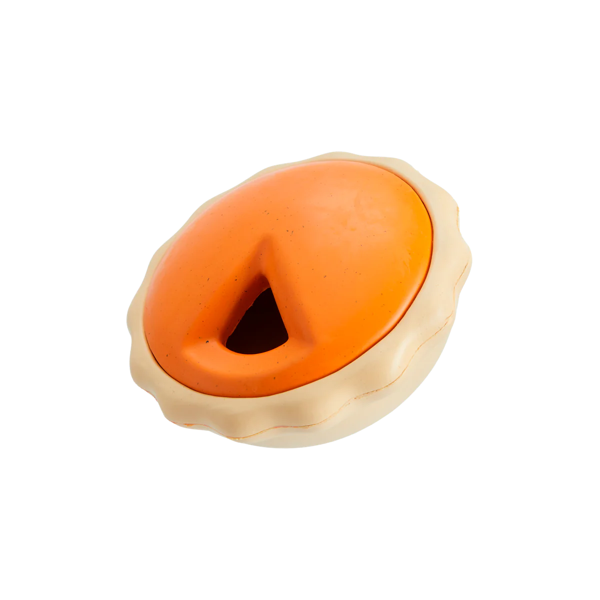 American Pumpkin Pie Super Chewer Durable Enrichment Dog Toy