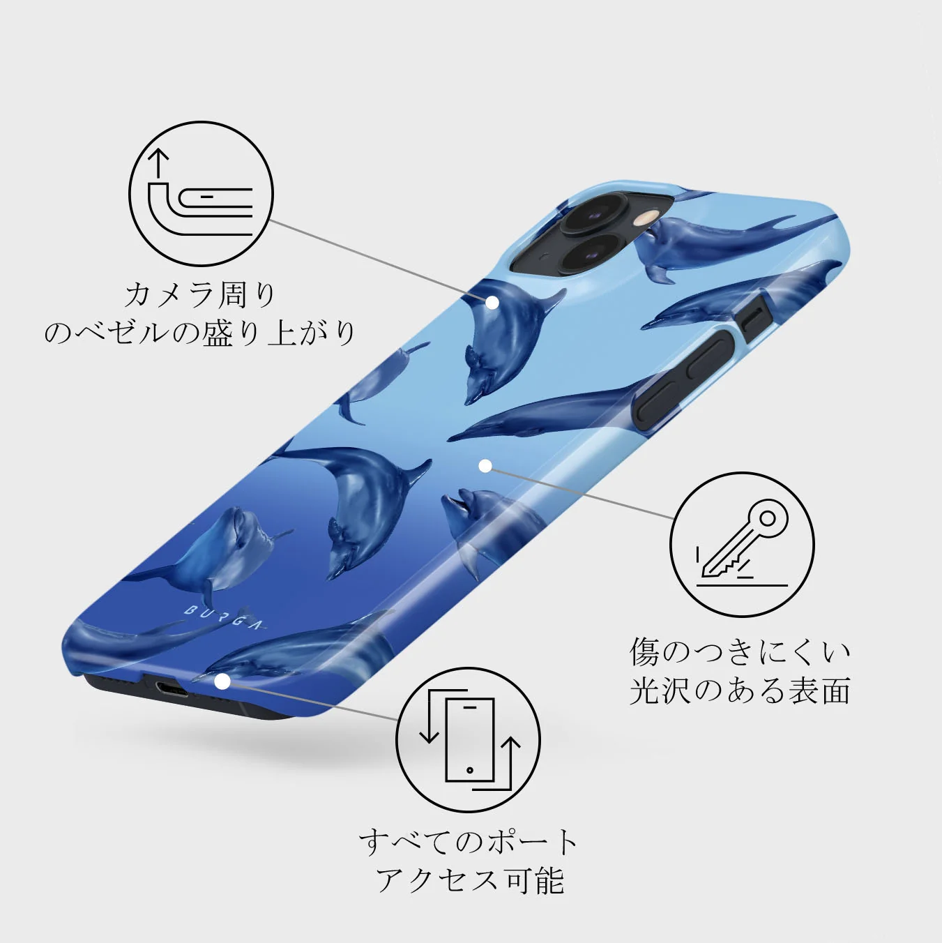 Ocean Cowboy - iPhone 13 Mini ケース