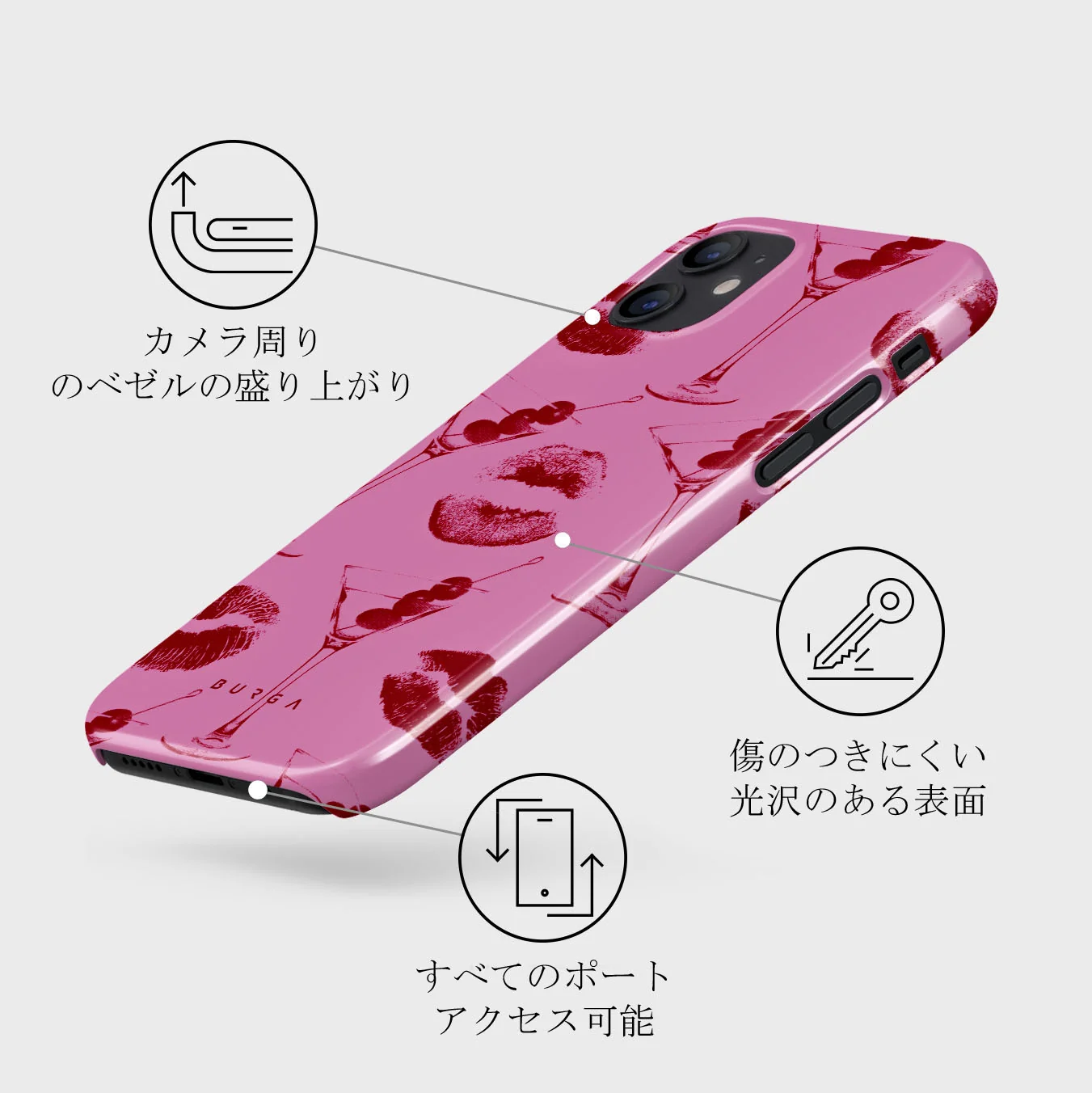 Call Me - iPhone 12 Mini ケース