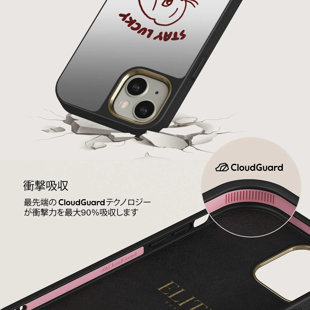 Stay Lucky - iPhone 13 ケース