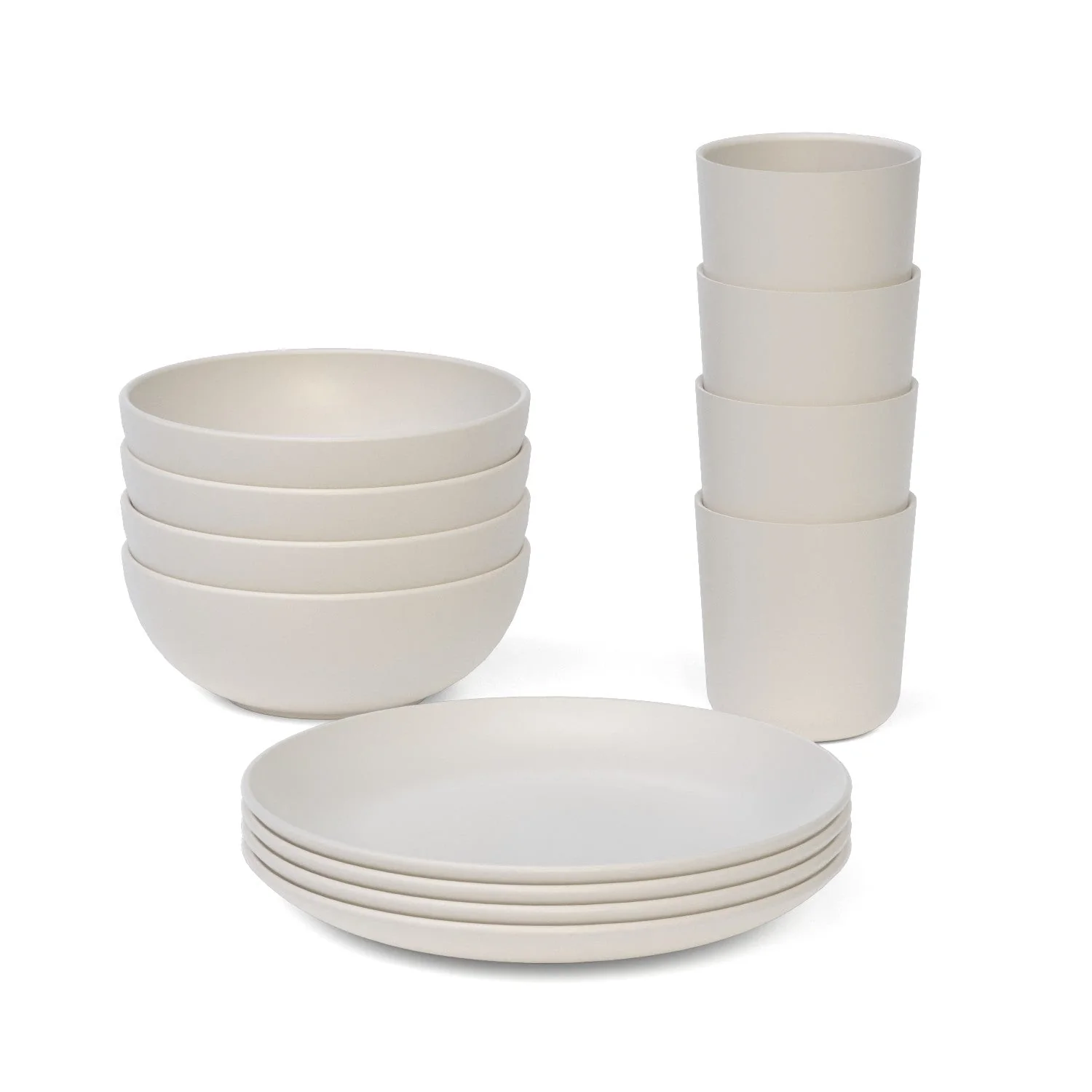 Vogeelle Everyday Basics Round Set - Off White