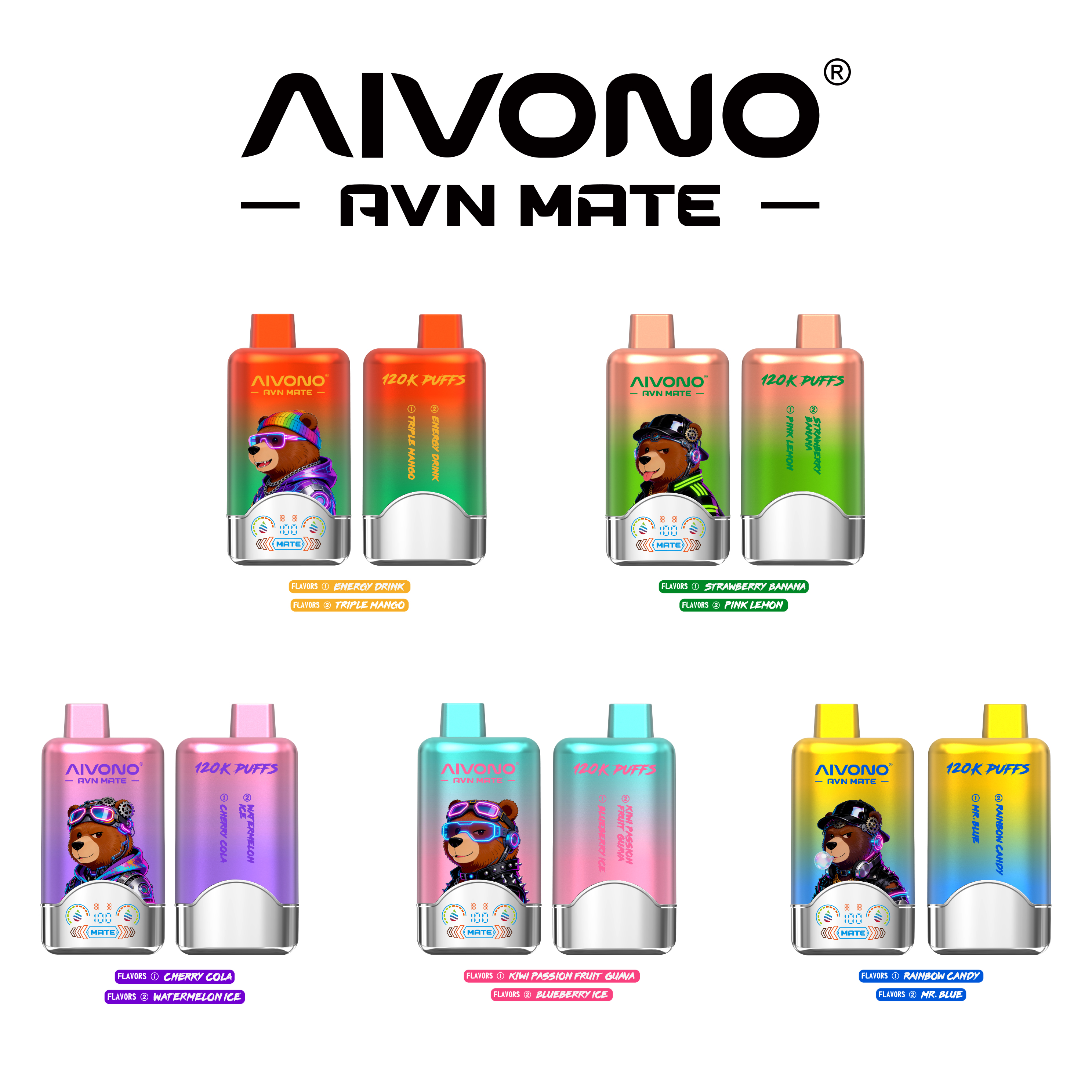 🎉NeuEingetroffen 🎉AIVONO AVN MATE 120000 PUFFS (5 % Nikotingehalt)