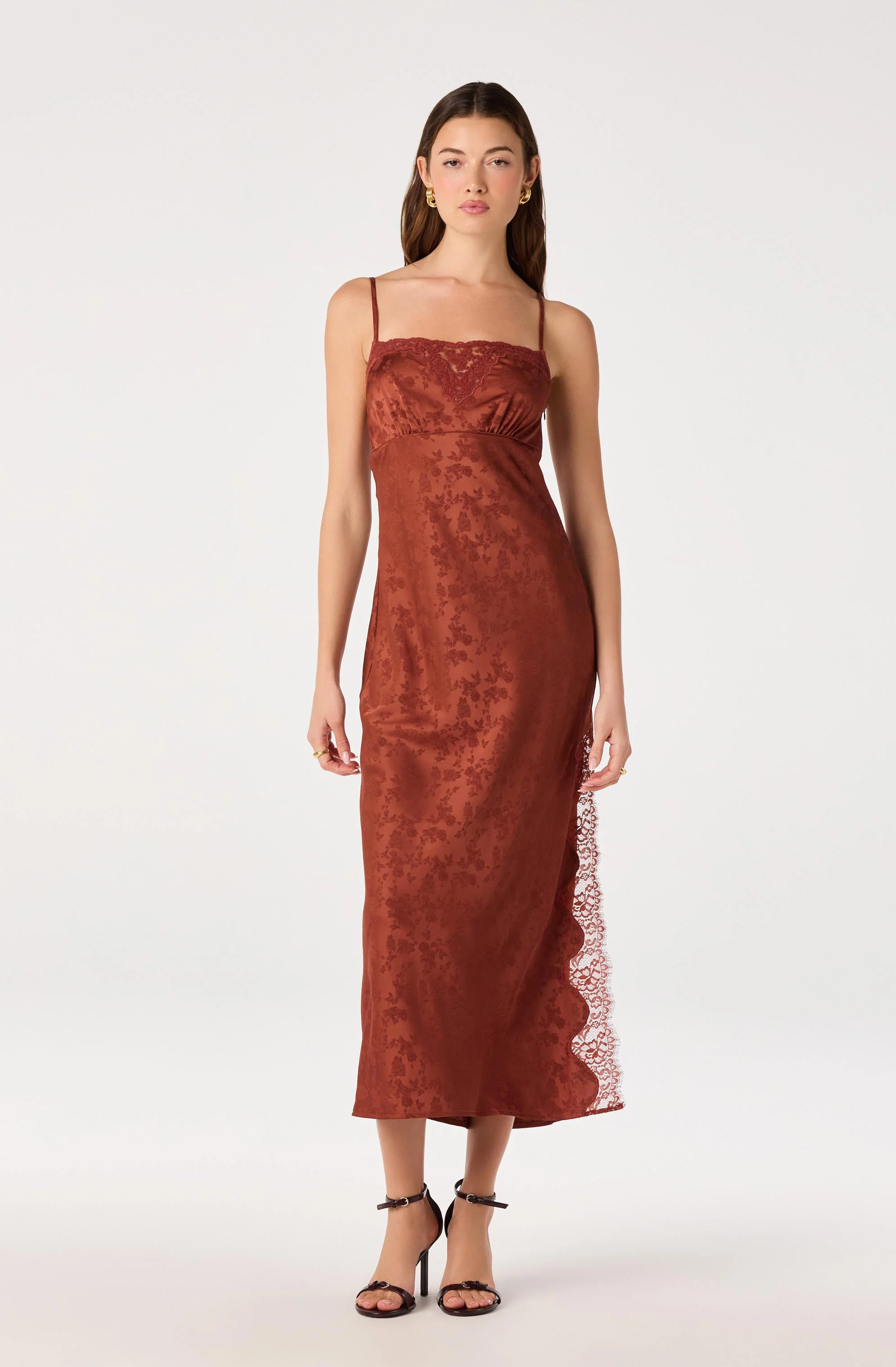 Kristian Jacquard Maxi Dress