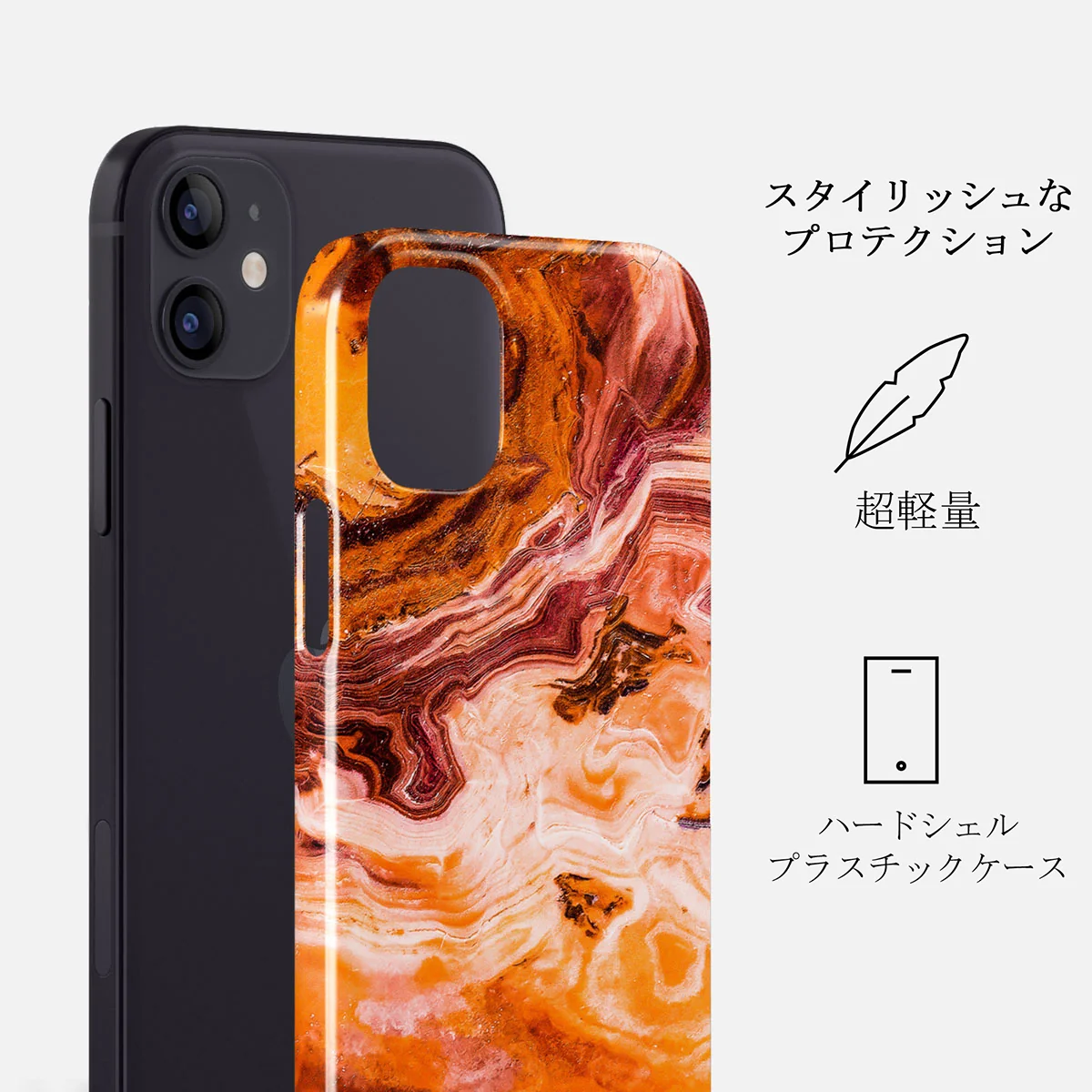 Pumpkin Spice - Orange iPhone 12 Mini ケース