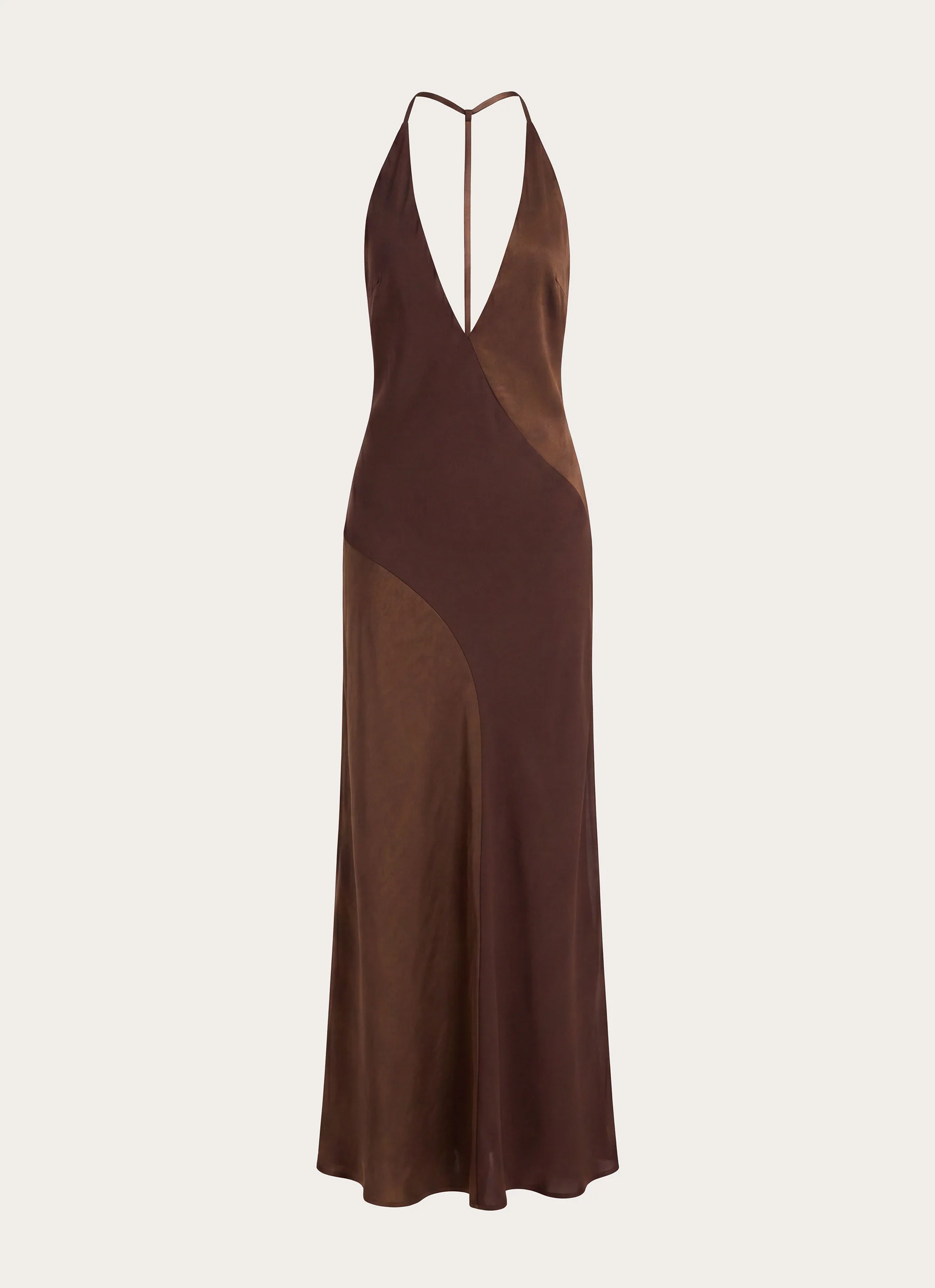 Ellopez Maxi Dress - Chocolate