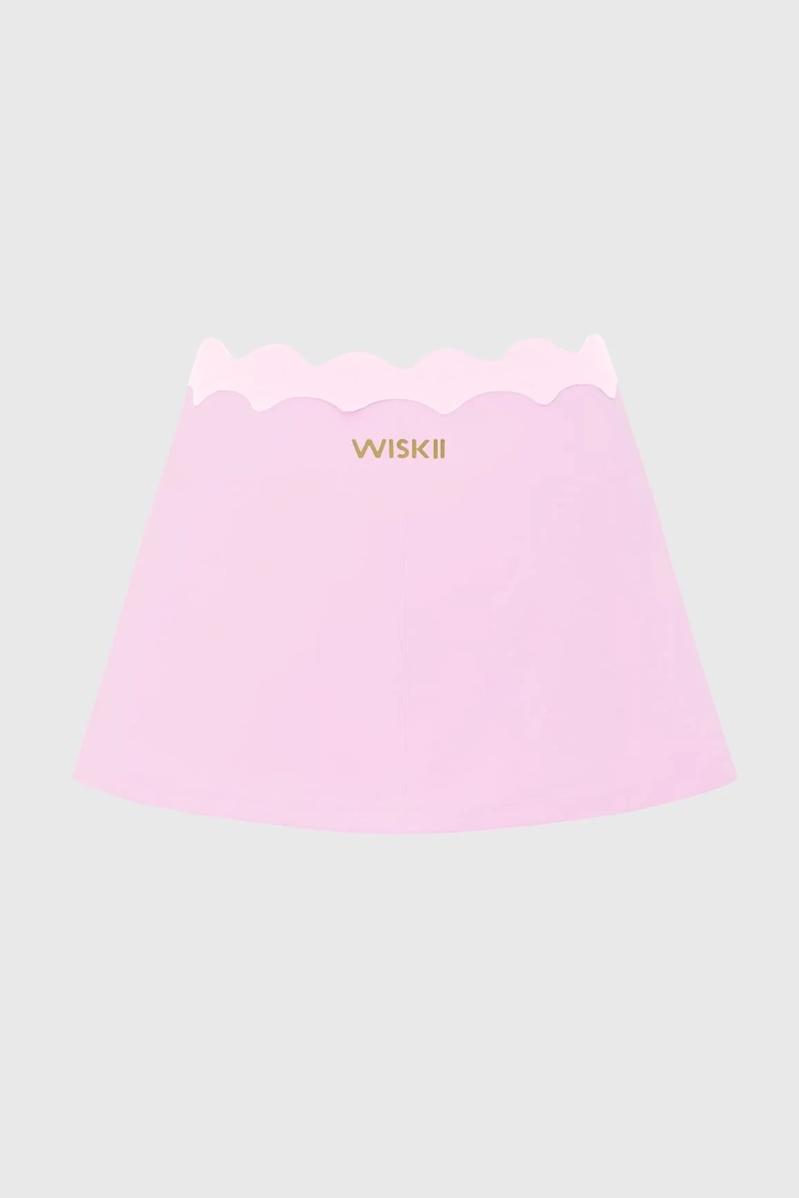 Riviera Scallop Contrast Skirt