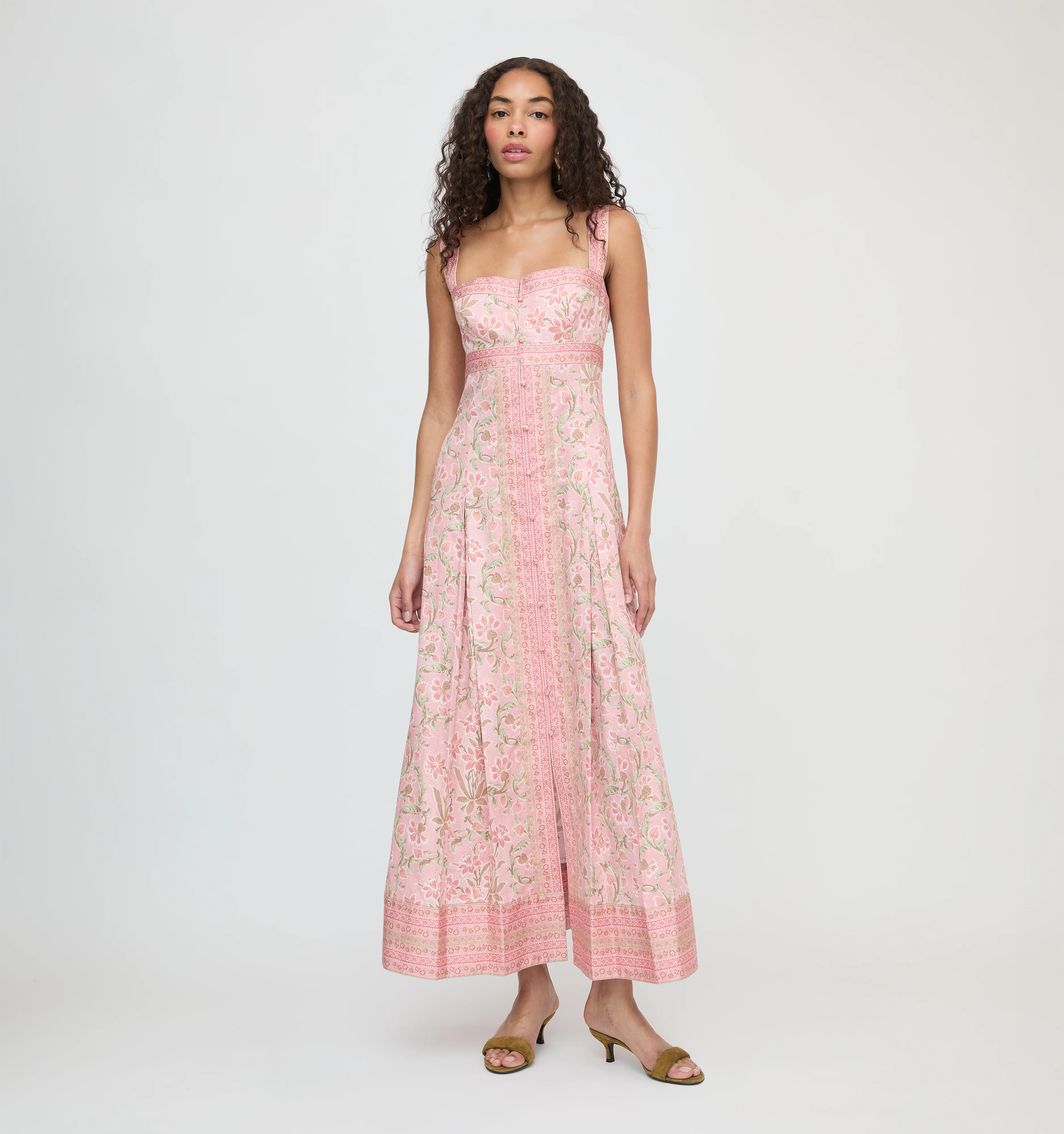 The Hope Dress - Daffodil Brocade