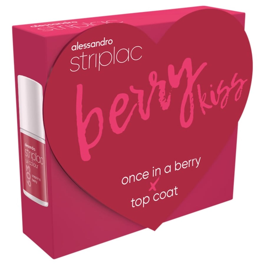 Alessandro Striplac UV Colour Set Berry Kiss