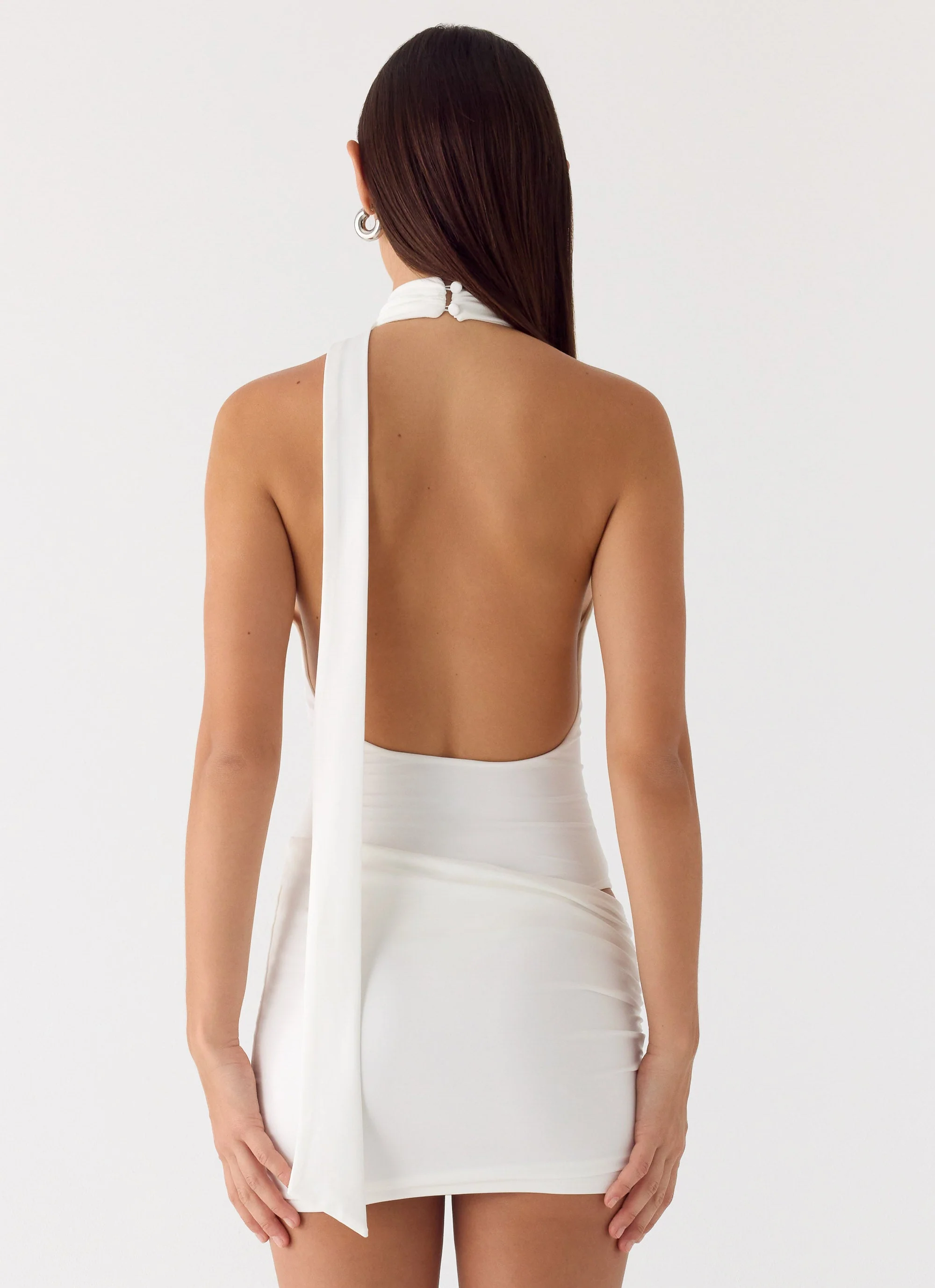 On My Way Mini Dress - White - luluinthesky