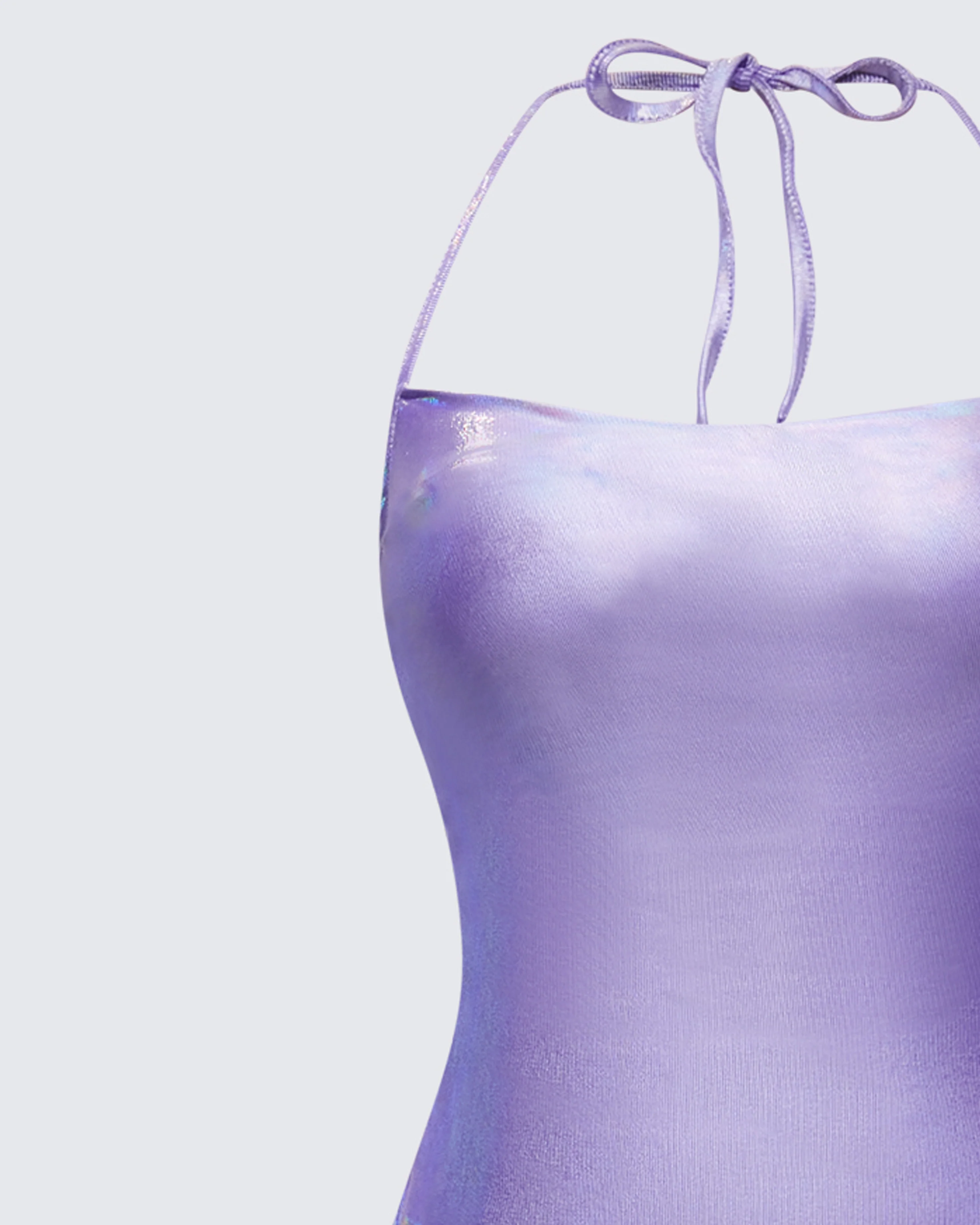Koa Gunmetal Metallic Gown