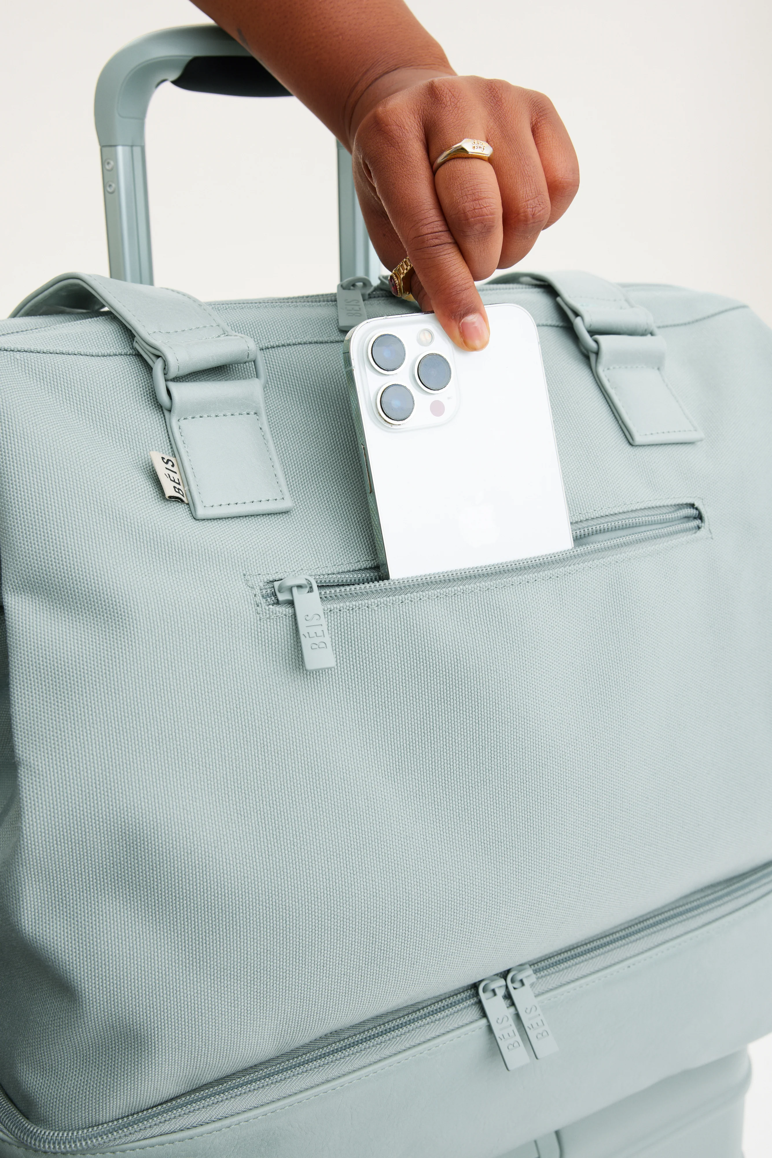 BEIS 'The Mini Weekender in Slate