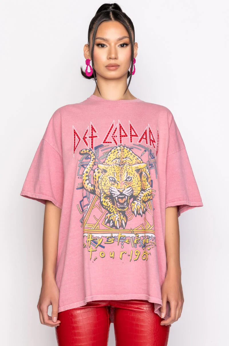 Def Leppard T Shirt Dress
