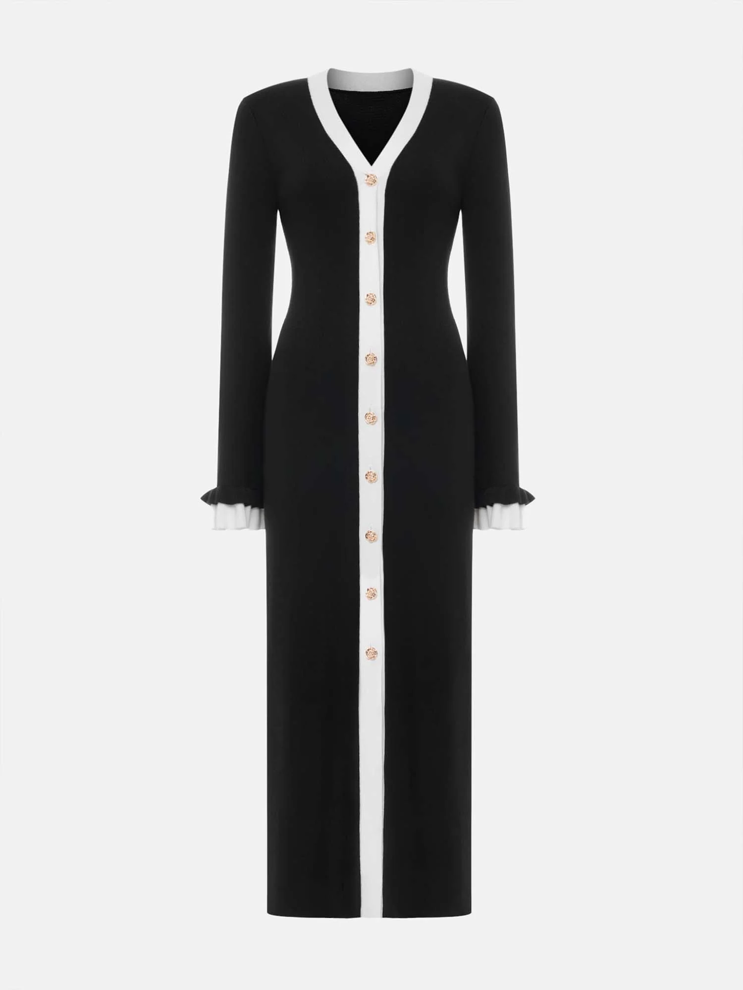 Sleek Muse Maxi Dress