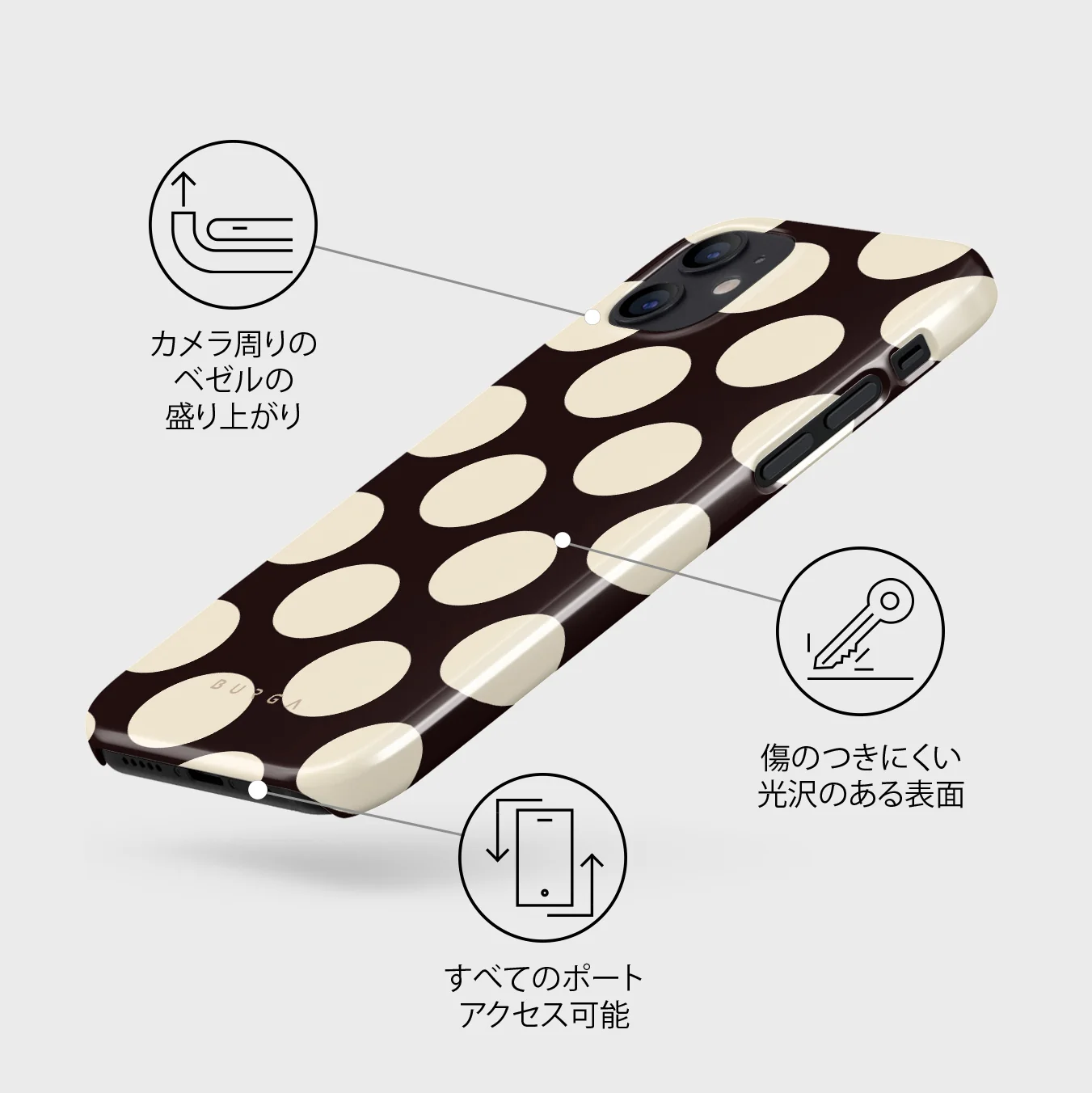 Spot On - iPhone 12 Mini ケース