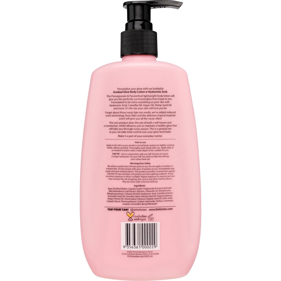 THE FOX TAN Self-Tan Balsam do ciała Gradual Glow