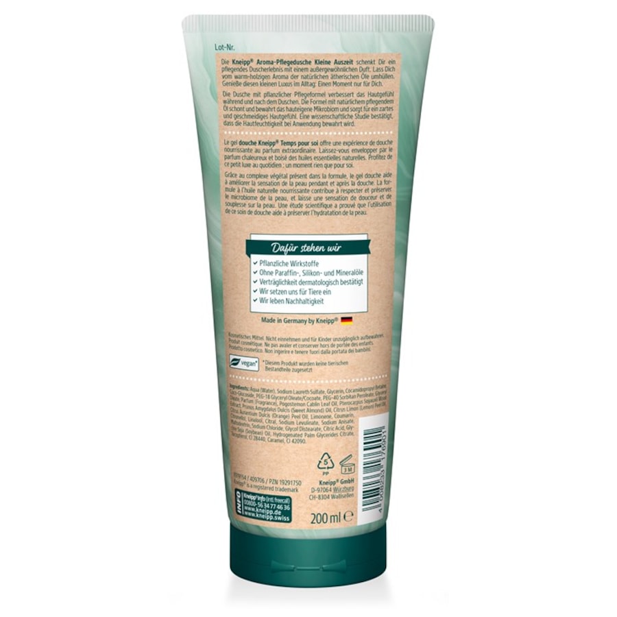 Kneipp Pielęgnacja pod prysznicem Prysznic pielęgnacyjny Little AUSZEIT
