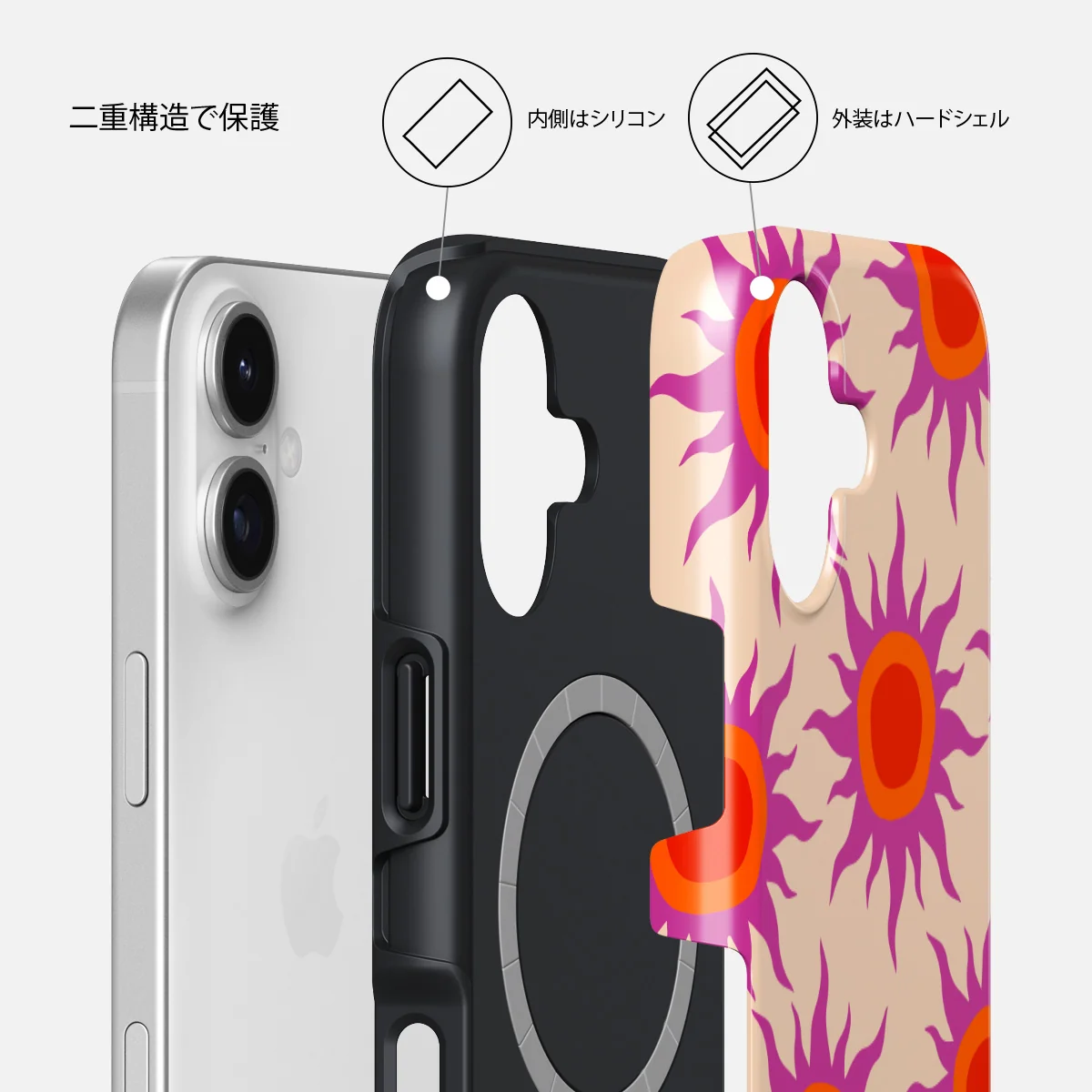 Sunset Glow - iPhone 17 ケース