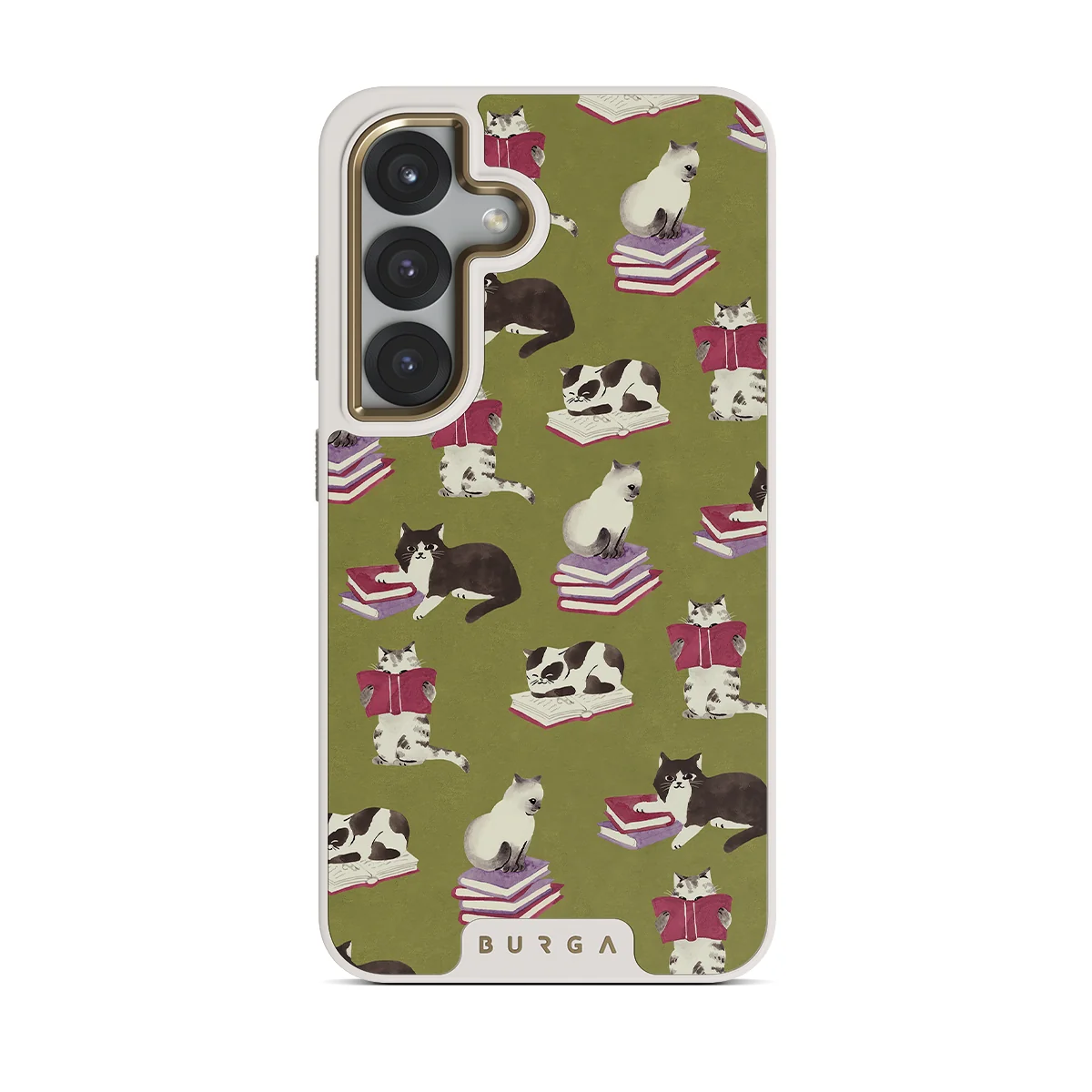 Curious Cat - Samsung Galaxy S25 Plus ケース